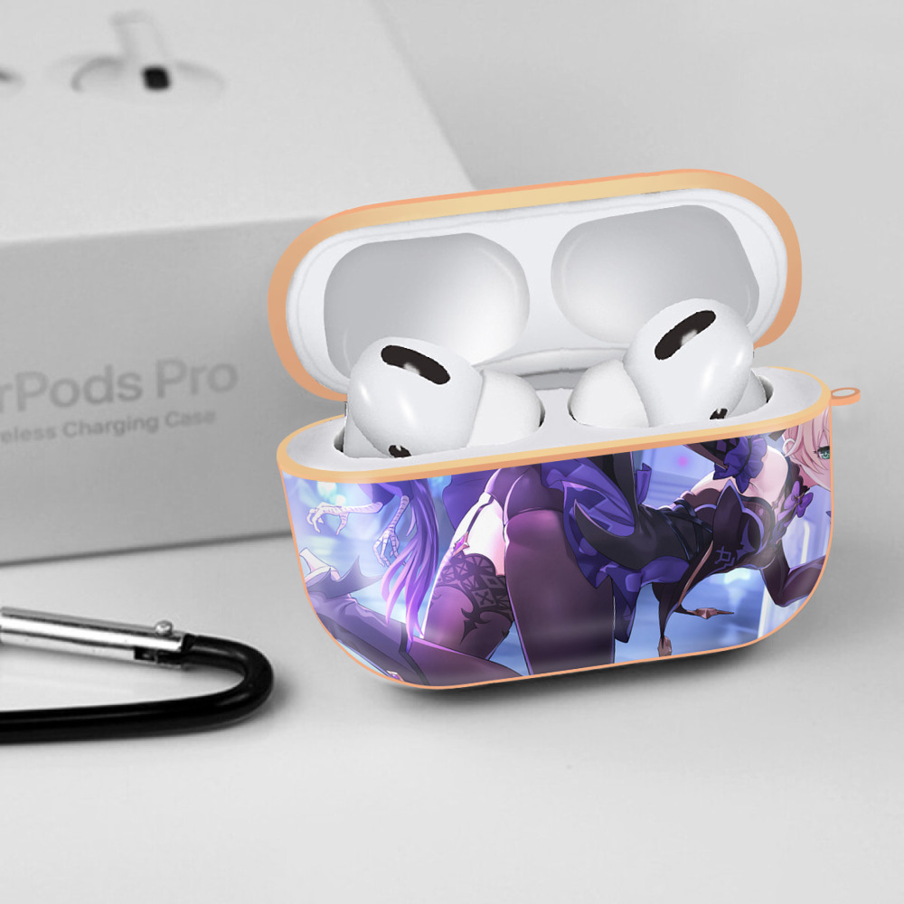 げんし神 genshin 【AirPods Pro用】ハードシェル保護ケース｜耐衝撃・防指紋・カラビナ付き商品仕様