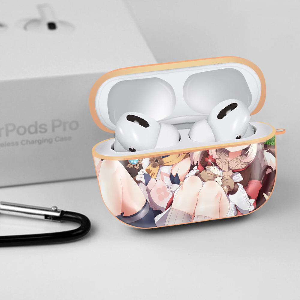 げんし神 genshin 【AirPods Pro用】ハードシェル保護ケース｜耐衝撃・防指紋・カラビナ付き商品仕様