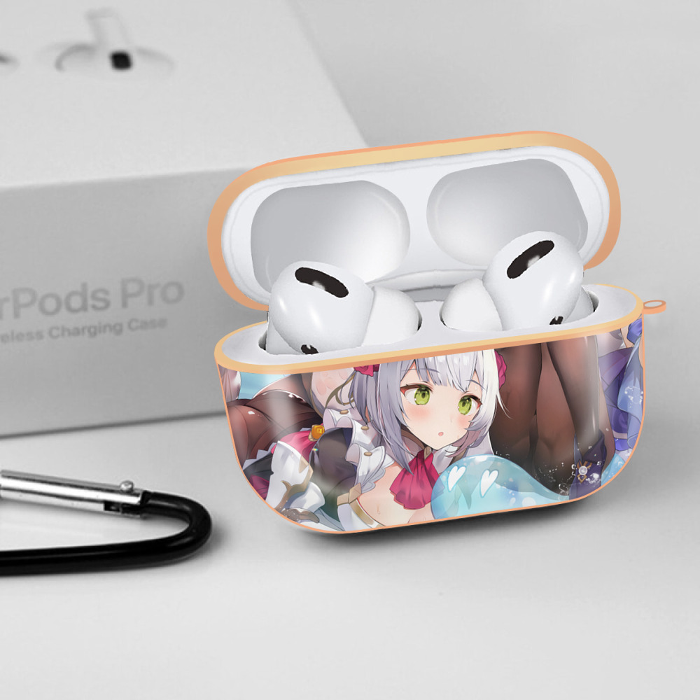 げんし神 genshin 【AirPods Pro用】ハードシェル保護ケース｜耐衝撃・防指紋・カラビナ付き商品仕様