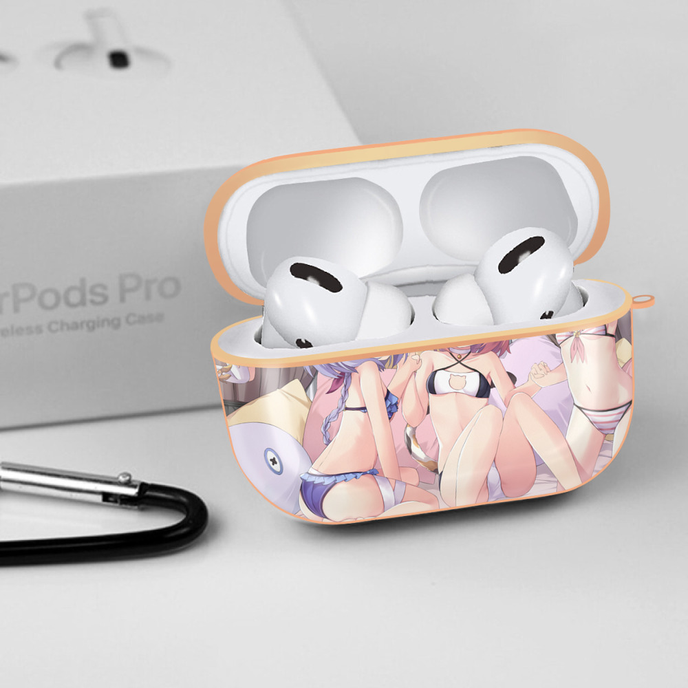 げんし神 genshin 【AirPods Pro用】ハードシェル保護ケース｜耐衝撃・防指紋・カラビナ付き商品仕様