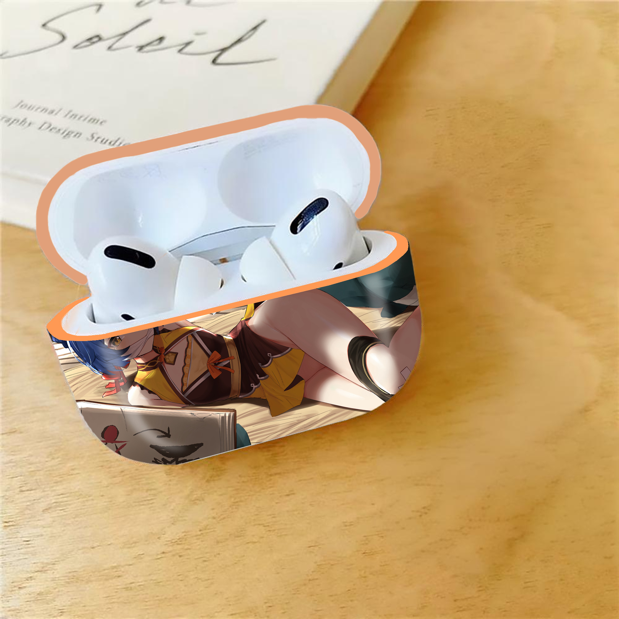 げんし神 genshin 【AirPods Pro用】ハードシェル保護ケース｜耐衝撃・防指紋・カラビナ付き商品仕様