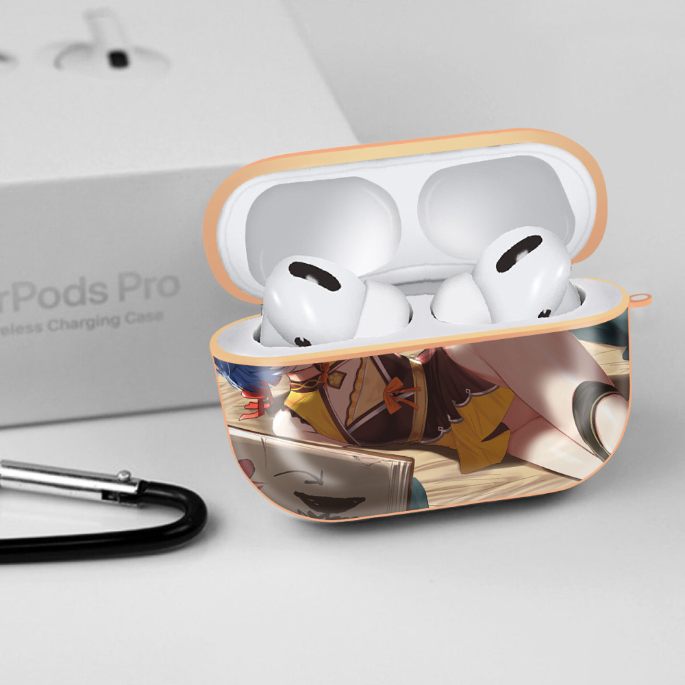 げんし神 genshin 【AirPods Pro用】ハードシェル保護ケース｜耐衝撃・防指紋・カラビナ付き商品仕様