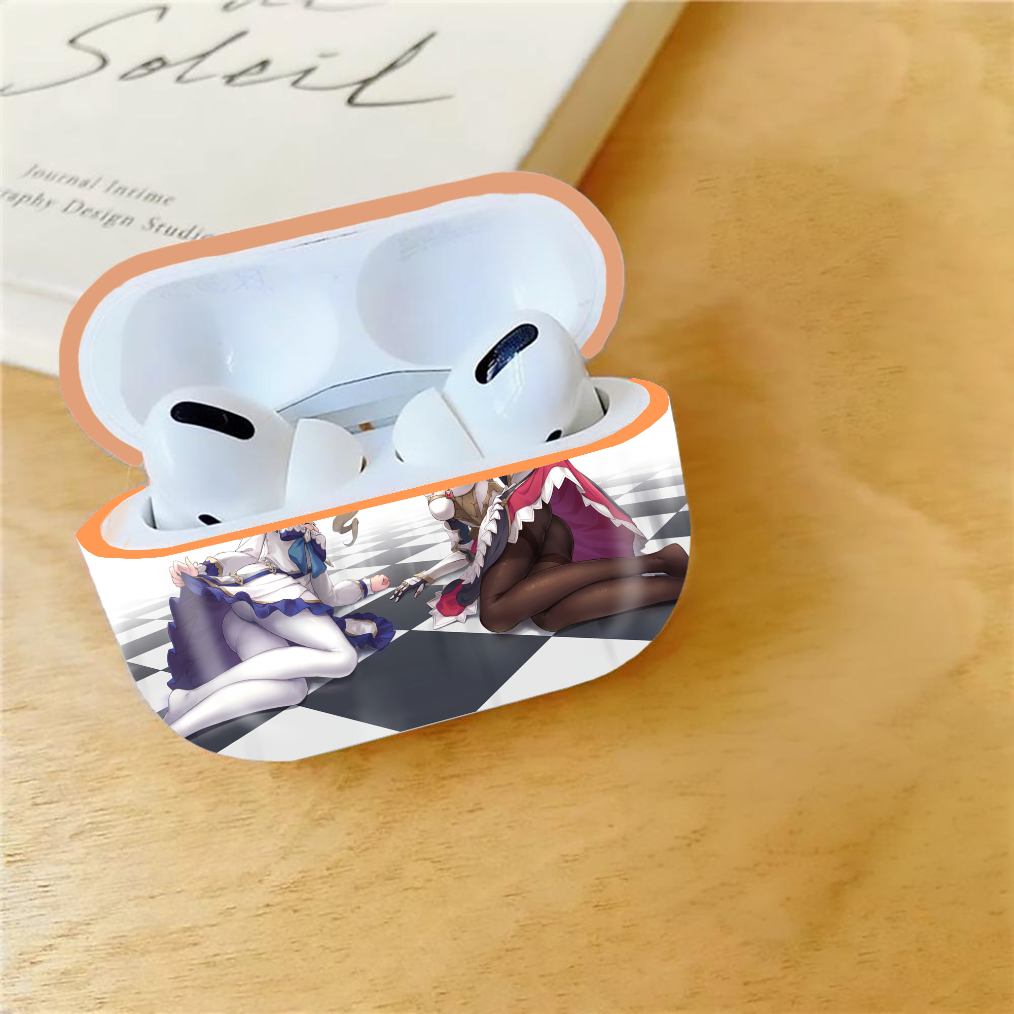 げんし神 genshin 【AirPods Pro用】ハードシェル保護ケース｜耐衝撃・防指紋・カラビナ付き商品仕様