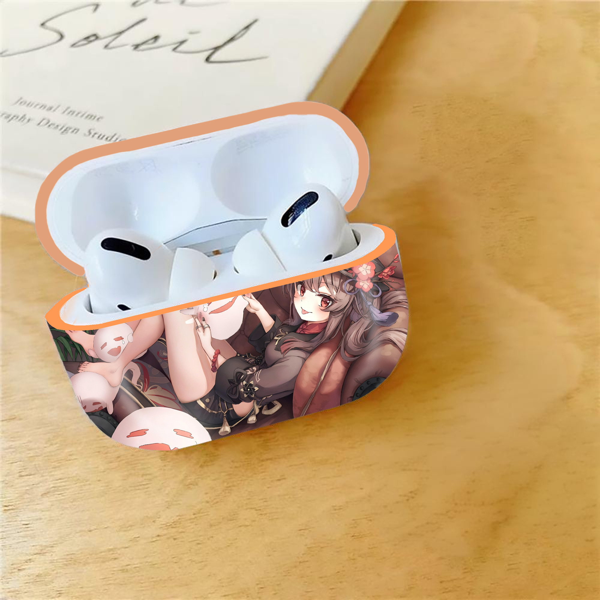 げんし神 genshin 【AirPods Pro用】ハードシェル保護ケース｜耐衝撃・防指紋・カラビナ付き商品仕様