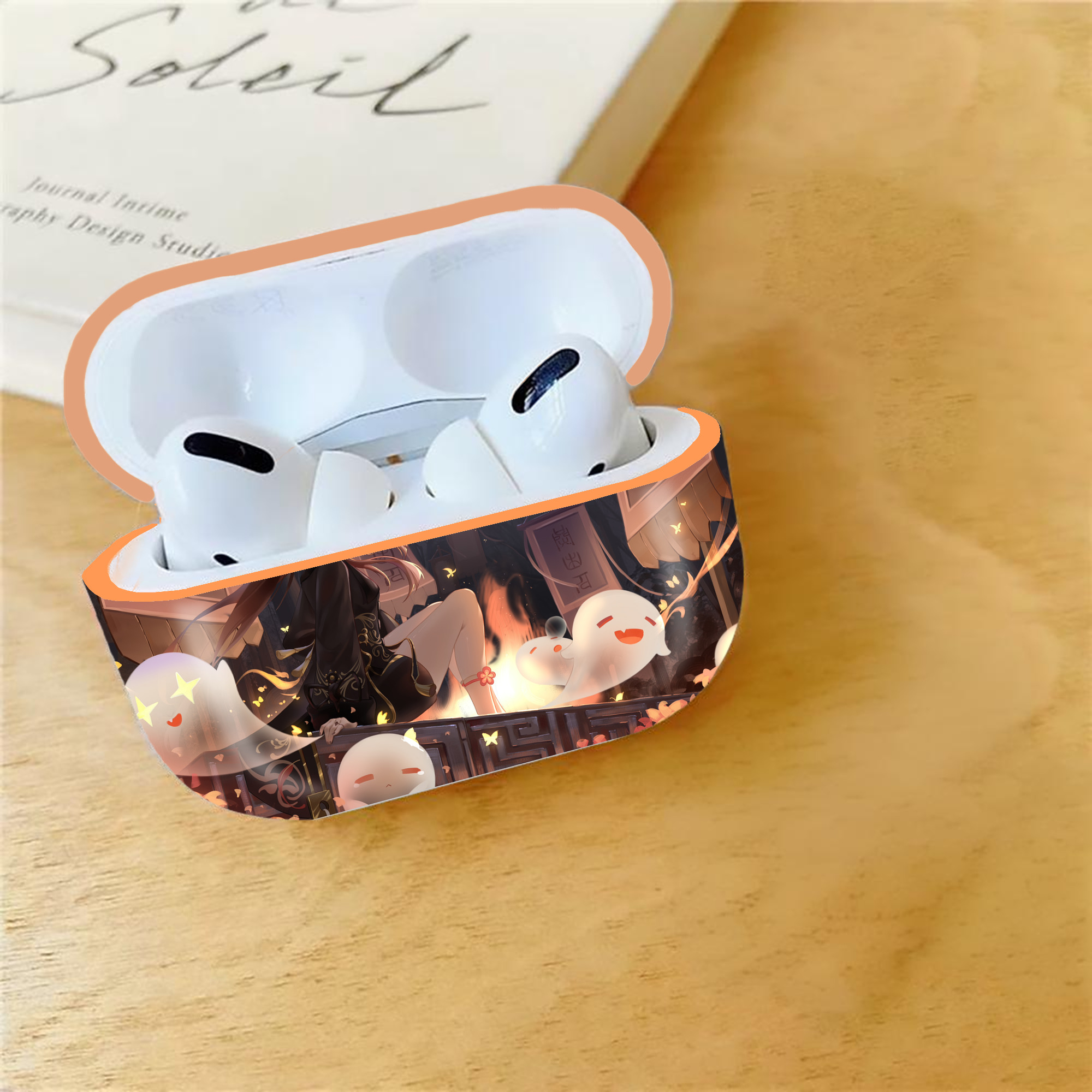 げんし神 genshin 【AirPods Pro用】ハードシェル保護ケース｜耐衝撃・防指紋・カラビナ付き商品仕様