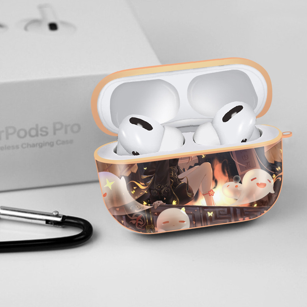 げんし神 genshin 【AirPods Pro用】ハードシェル保護ケース｜耐衝撃・防指紋・カラビナ付き商品仕様