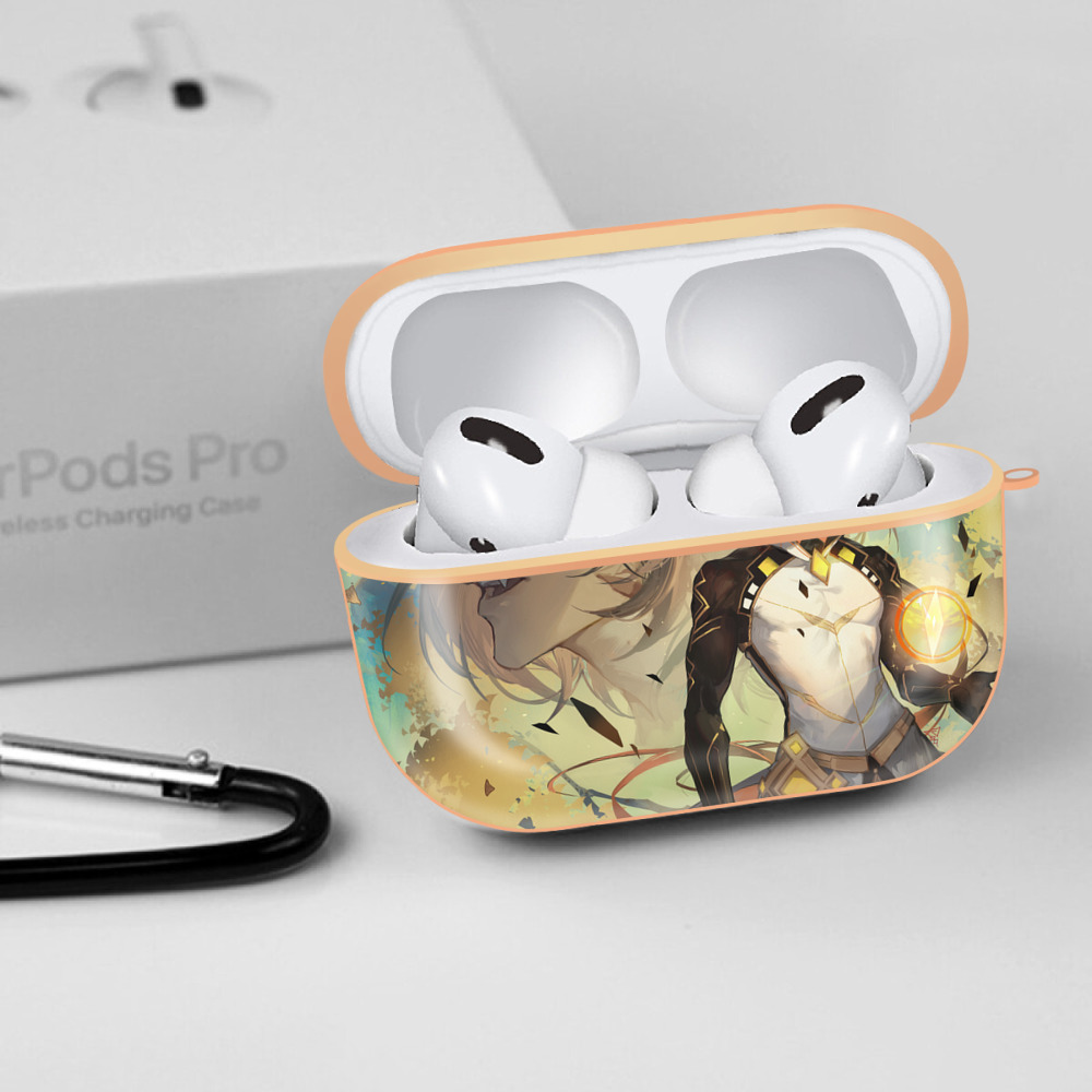 げんし神 genshin 【AirPods Pro用】ハードシェル保護ケース｜耐衝撃・防指紋・カラビナ付き商品仕様