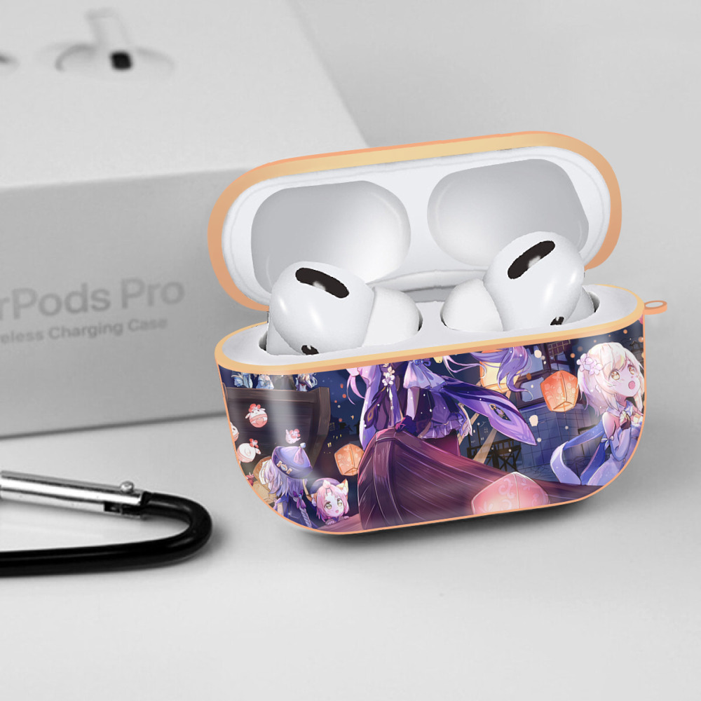 げんし神 genshin 【AirPods Pro用】ハードシェル保護ケース｜耐衝撃・防指紋・カラビナ付き商品仕様
