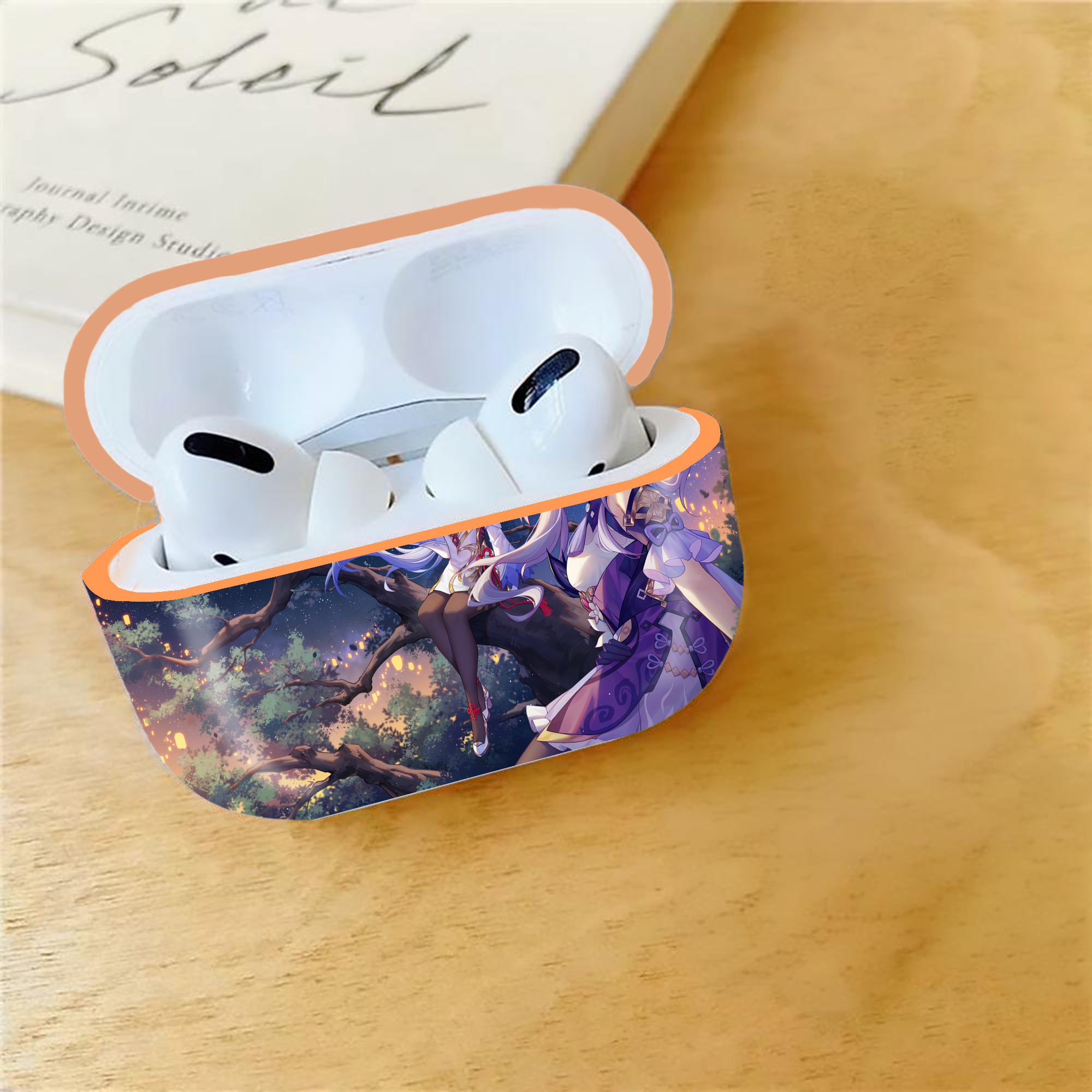 げんし神 genshin 【AirPods Pro用】ハードシェル保護ケース｜耐衝撃・防指紋・カラビナ付き商品仕様