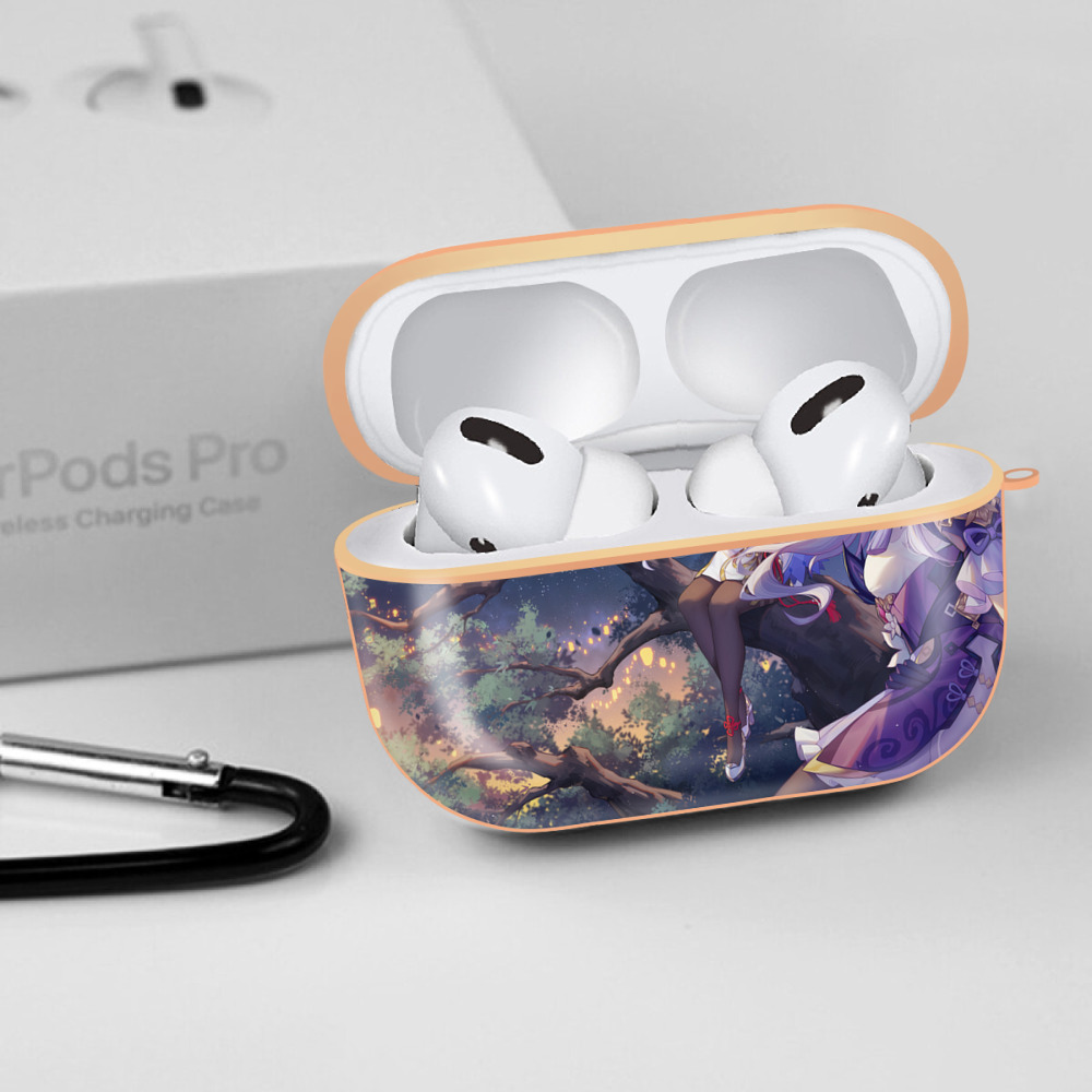 げんし神 genshin 【AirPods Pro用】ハードシェル保護ケース｜耐衝撃・防指紋・カラビナ付き商品仕様