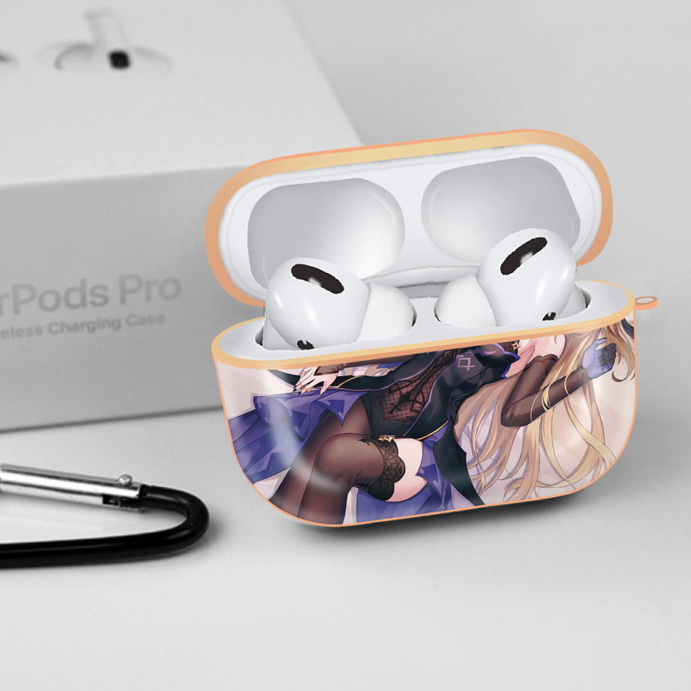 げんし神 genshin 【AirPods Pro用】ハードシェル保護ケース｜耐衝撃・防指紋・カラビナ付き商品仕様