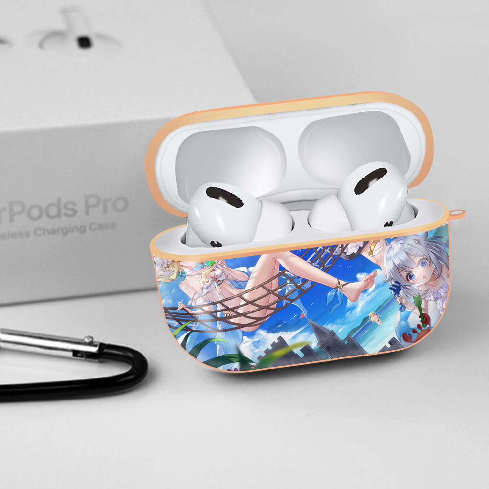 げんし神 genshin 【AirPods Pro用】ハードシェル保護ケース｜耐衝撃・防指紋・カラビナ付き商品仕様