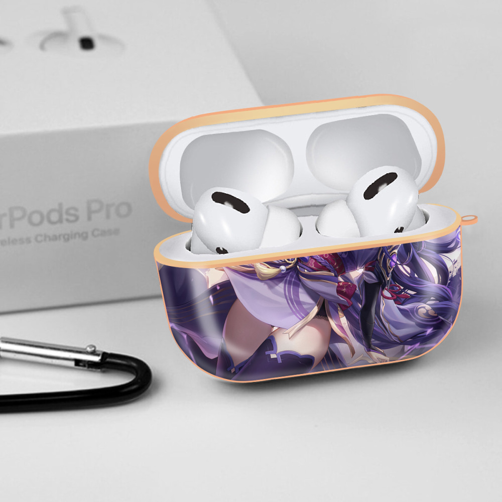 げんし神 genshin 【AirPods Pro用】ハードシェル保護ケース｜耐衝撃・防指紋・カラビナ付き商品仕様