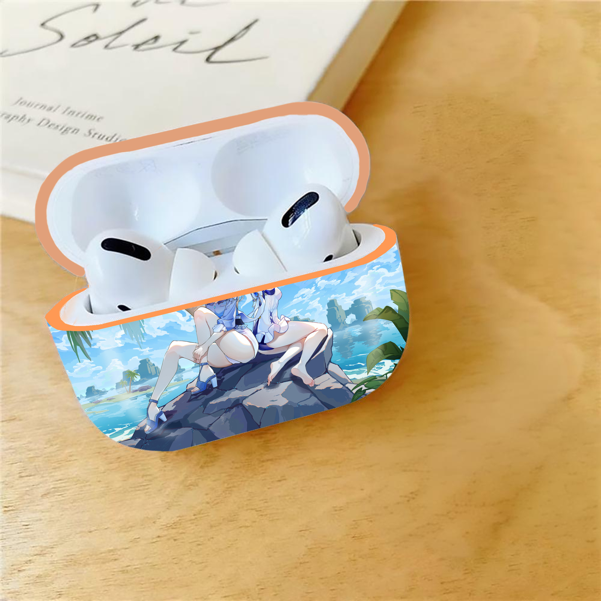 げんし神 genshin 【AirPods Pro用】ハードシェル保護ケース｜耐衝撃・防指紋・カラビナ付き商品仕様