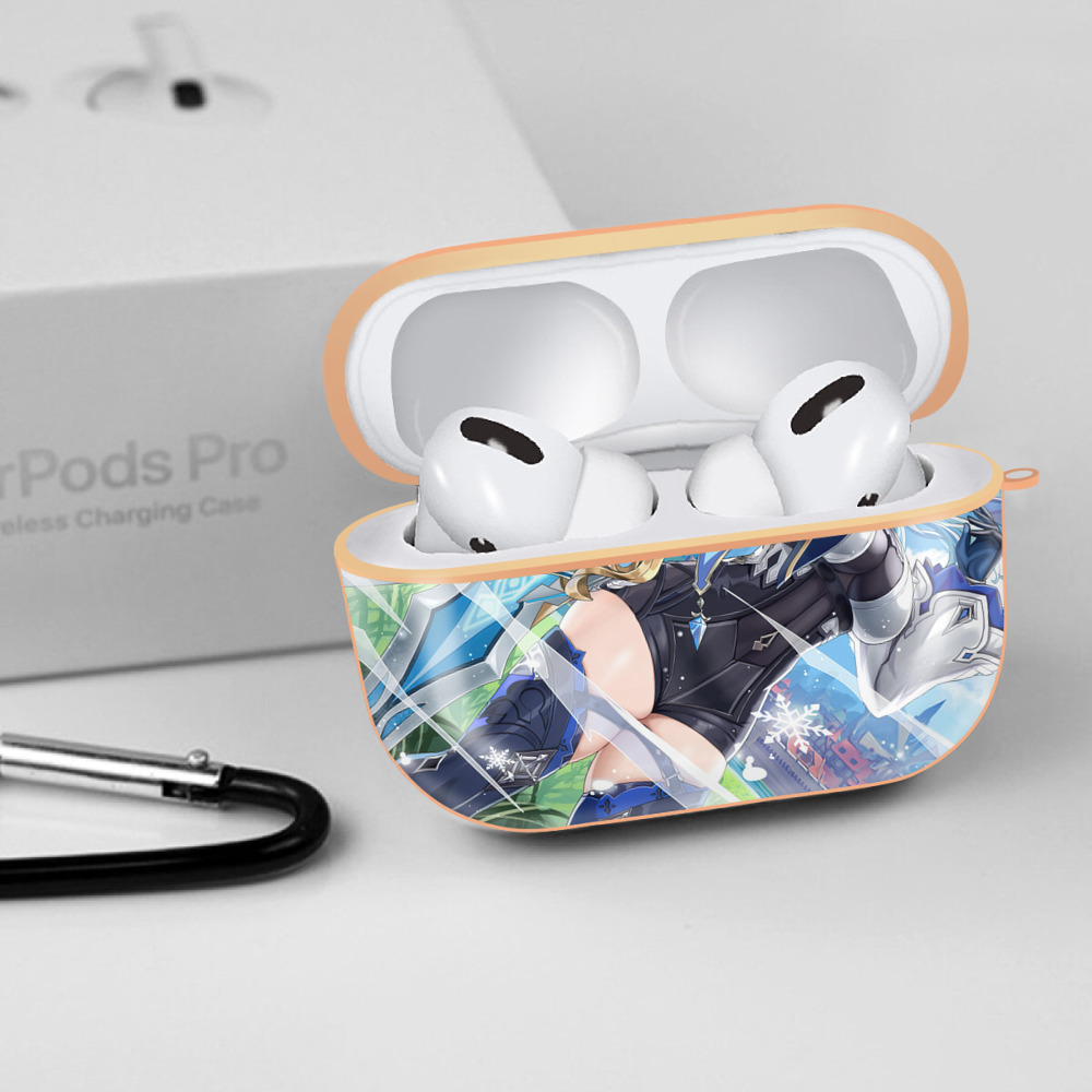 げんし神 genshin 【AirPods Pro用】ハードシェル保護ケース｜耐衝撃・防指紋・カラビナ付き商品仕様