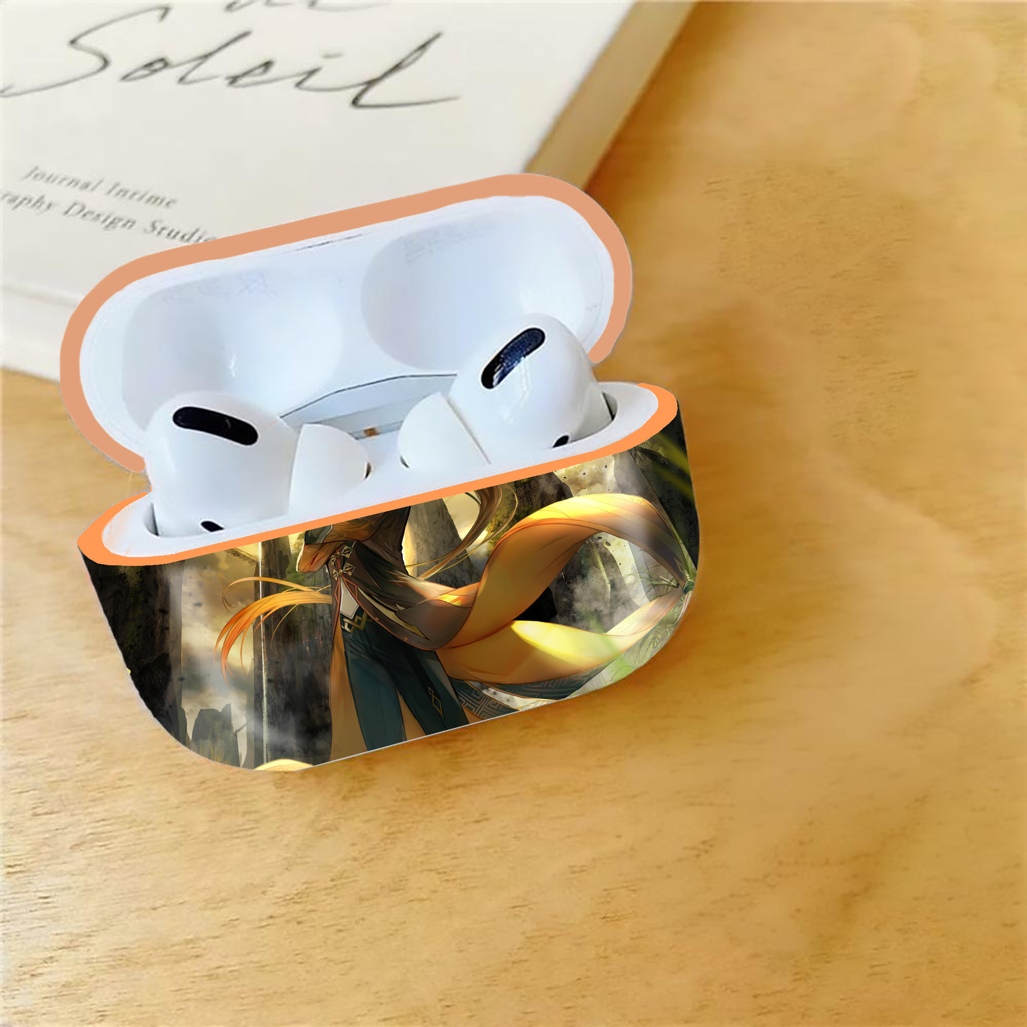 げんし神 genshin 【AirPods Pro用】ハードシェル保護ケース｜耐衝撃・防指紋・カラビナ付き商品仕様