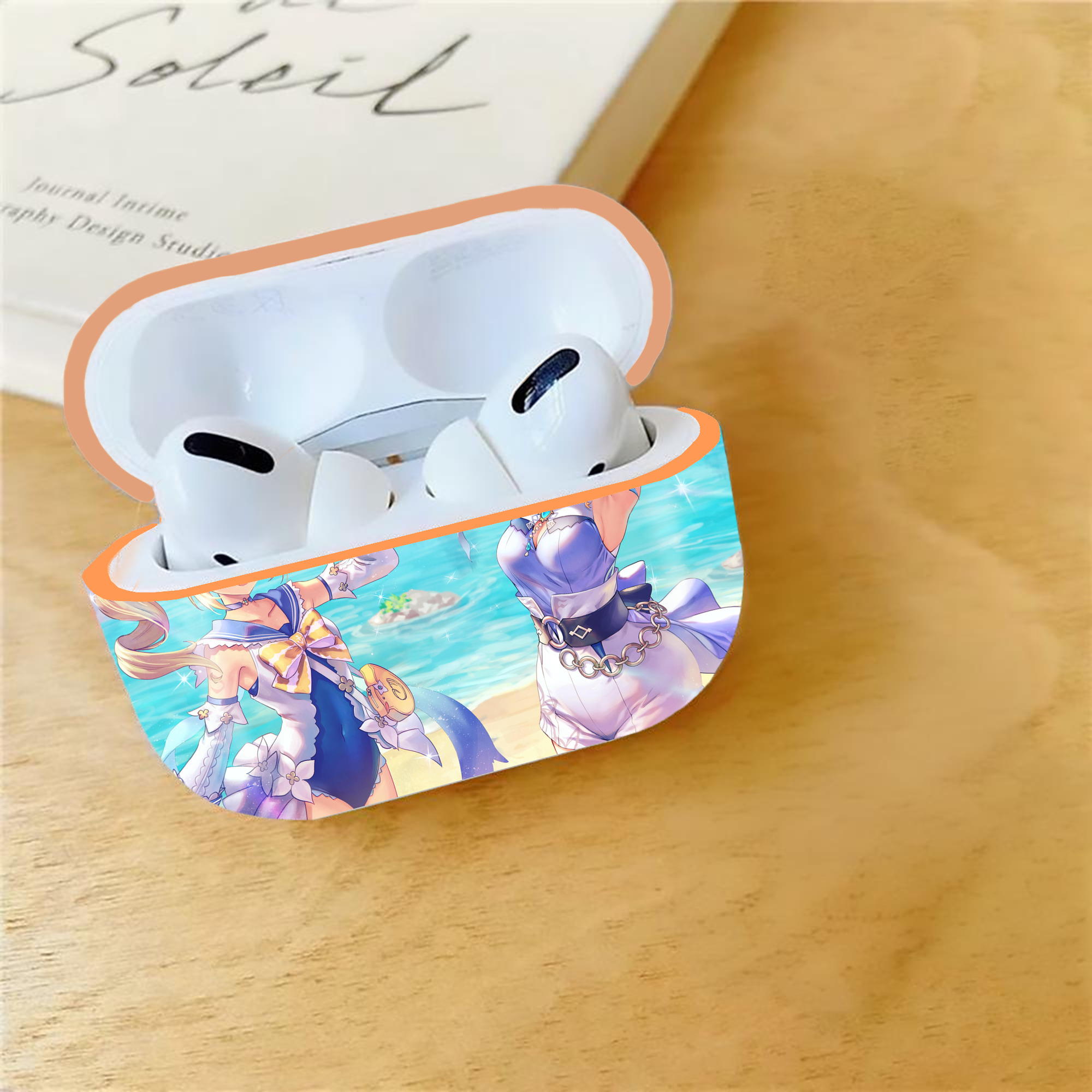 げんし神 genshin 【AirPods Pro用】ハードシェル保護ケース｜耐衝撃・防指紋・カラビナ付き商品仕様