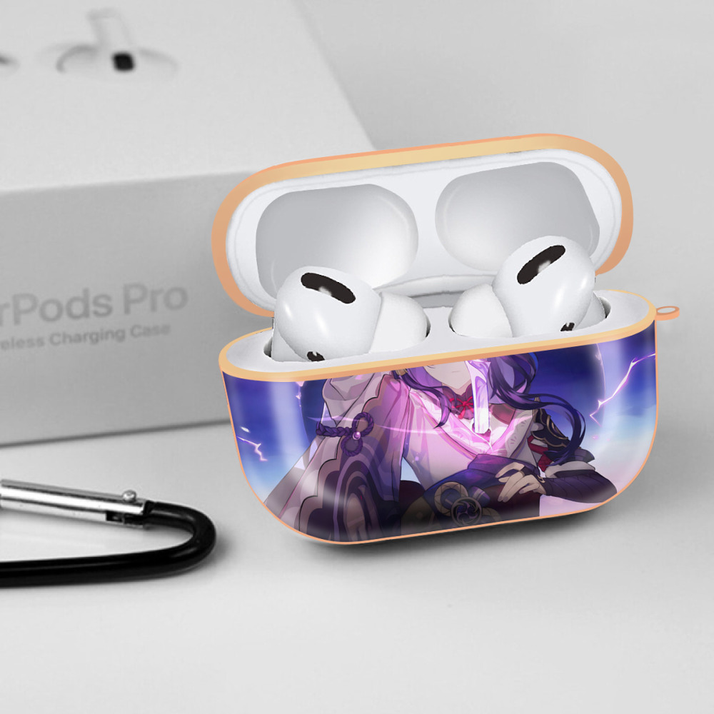 げんし神 genshin 【AirPods Pro用】ハードシェル保護ケース｜耐衝撃・防指紋・カラビナ付き商品仕様