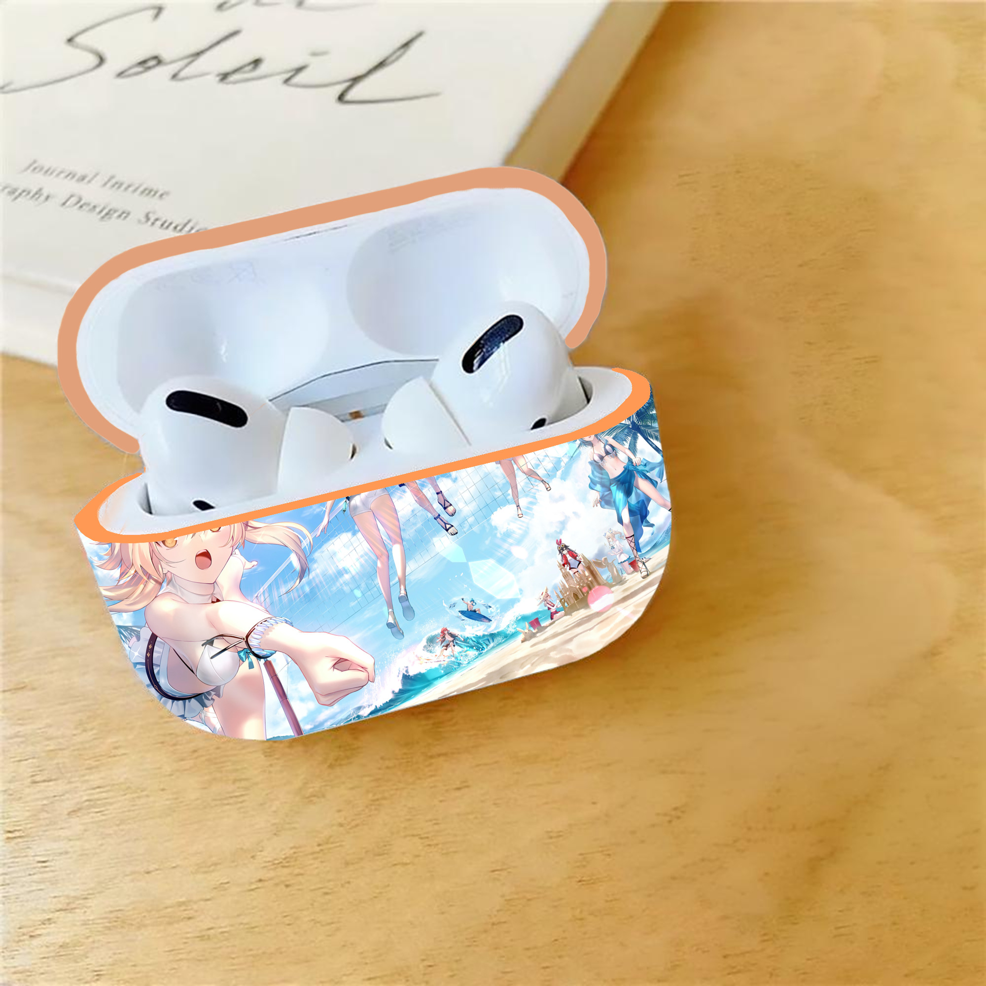 げんし神 genshin 【AirPods Pro用】ハードシェル保護ケース｜耐衝撃・防指紋・カラビナ付き商品仕様