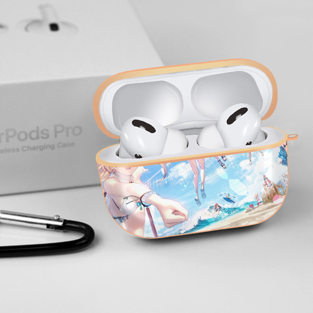 げんし神 genshin 【AirPods Pro用】ハードシェル保護ケース｜耐衝撃・防指紋・カラビナ付き商品仕様