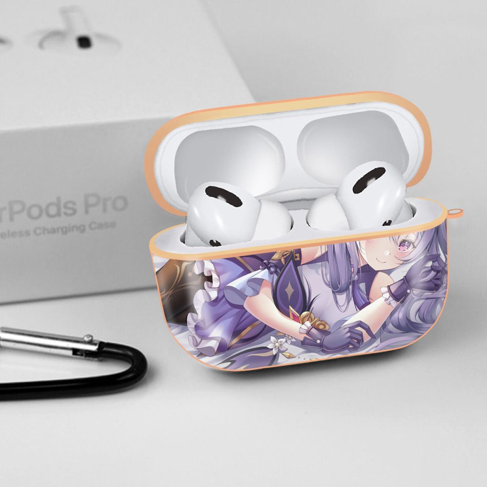 げんし神 genshin 【AirPods Pro用】ハードシェル保護ケース｜耐衝撃・防指紋・カラビナ付き商品仕様