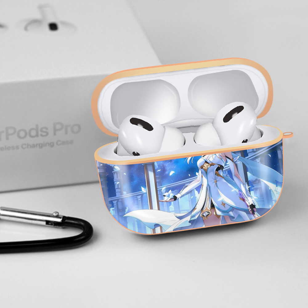 げんし神 genshin 【AirPods Pro用】ハードシェル保護ケース｜耐衝撃・防指紋・カラビナ付き商品仕様