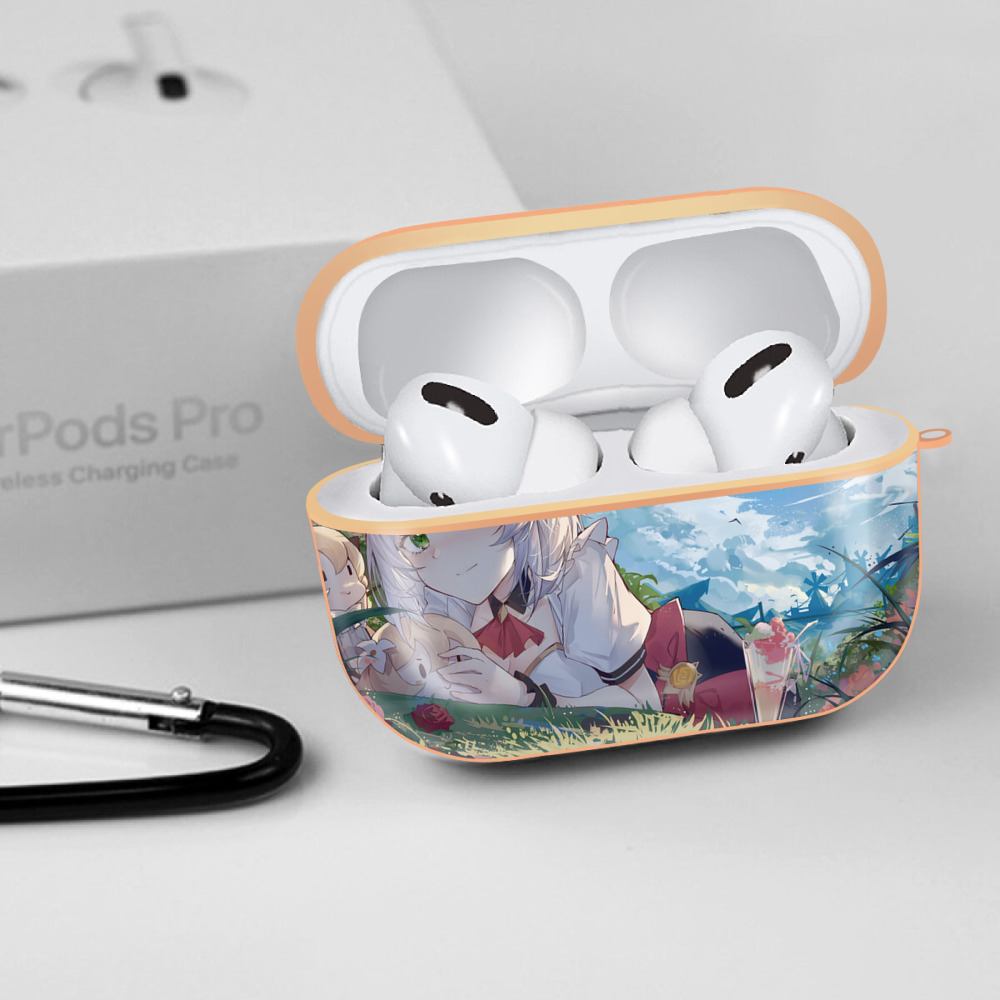 げんし神 genshin 【AirPods Pro用】ハードシェル保護ケース｜耐衝撃・防指紋・カラビナ付き商品仕様