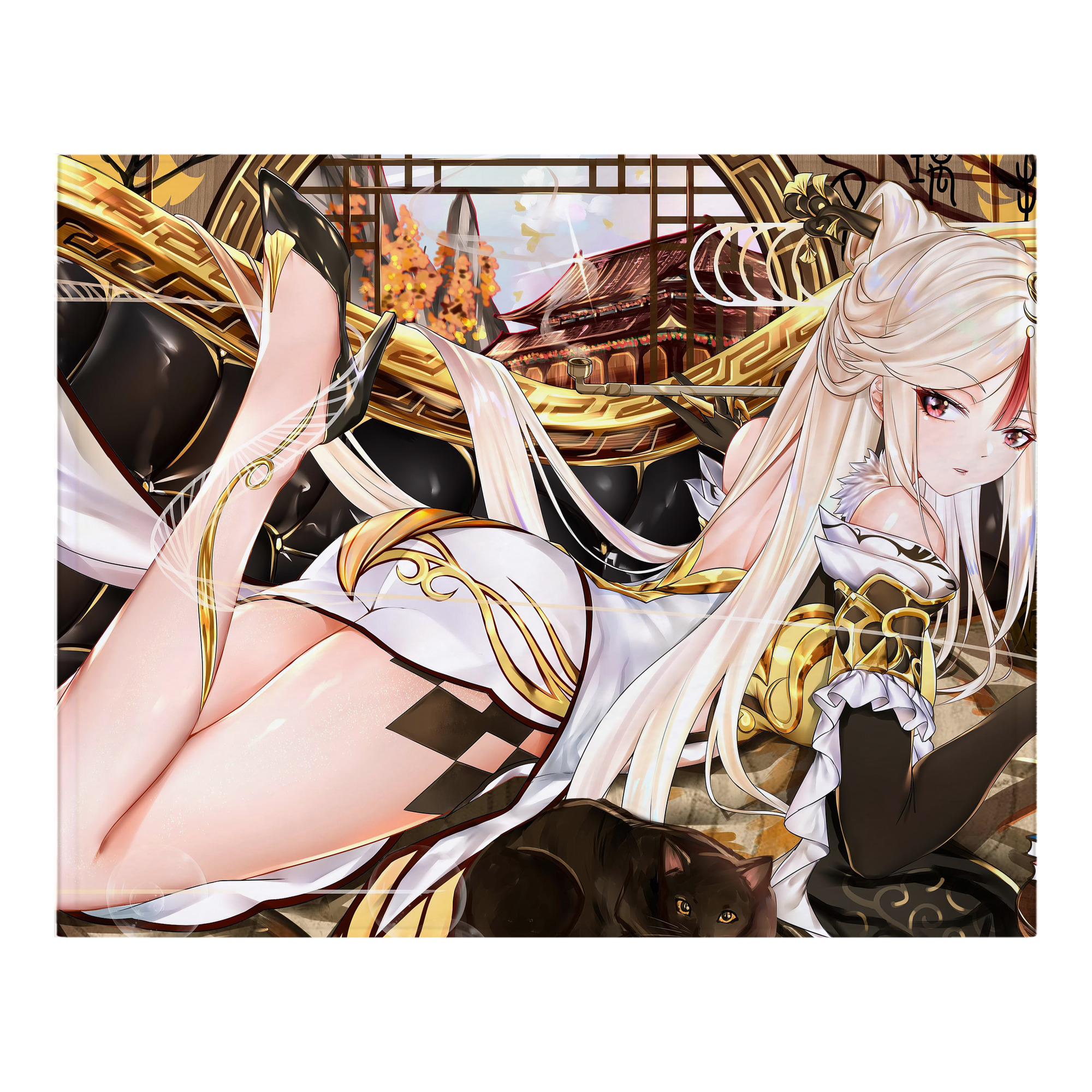 げんし神 genshin フランネルブランケット・多サイズ対応（横型）