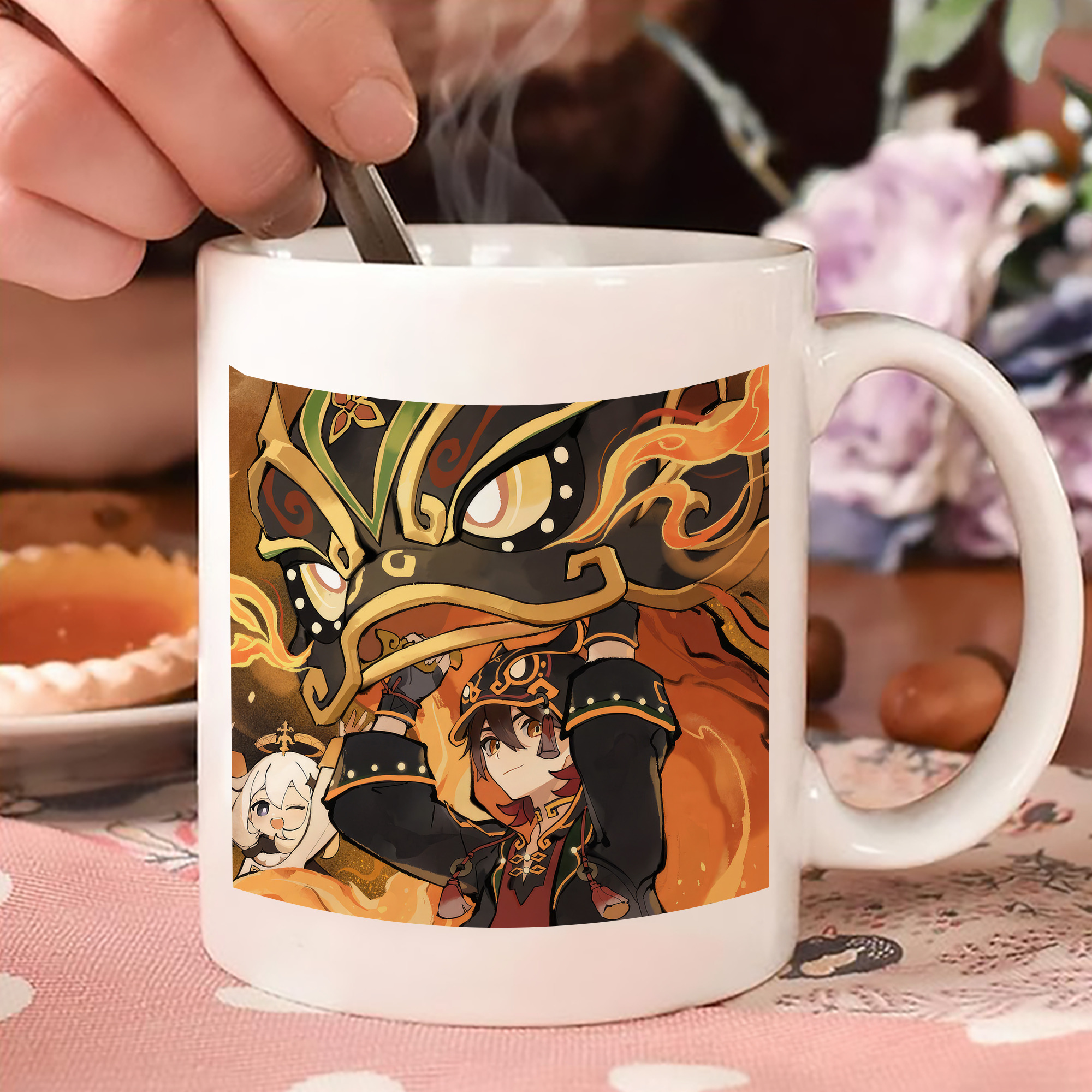 げんし神 genshin カラーマグカップ