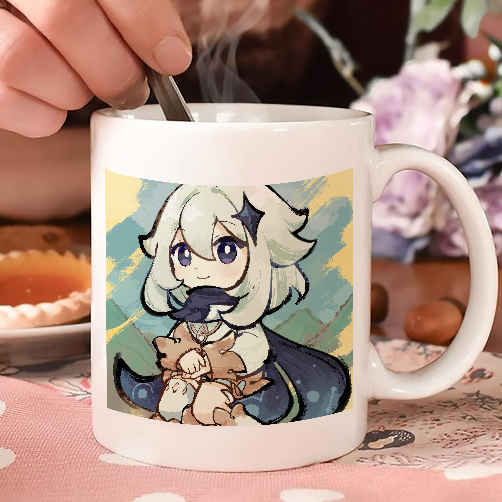 げんし神 genshin カラーマグカップ