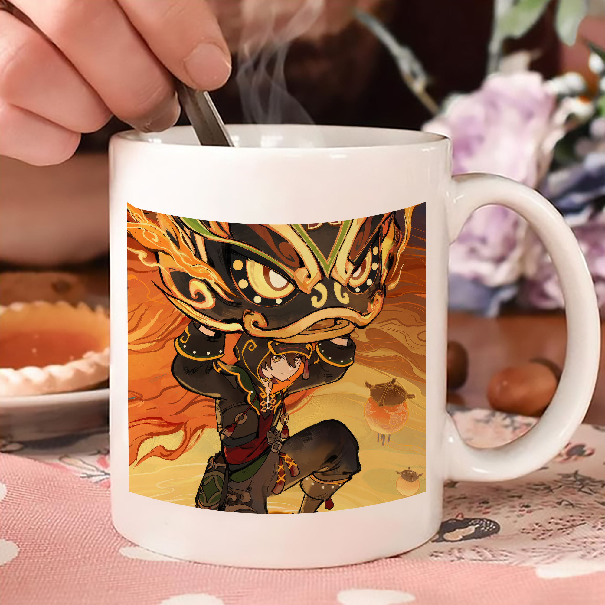 げんし神 genshin カラーマグカップ