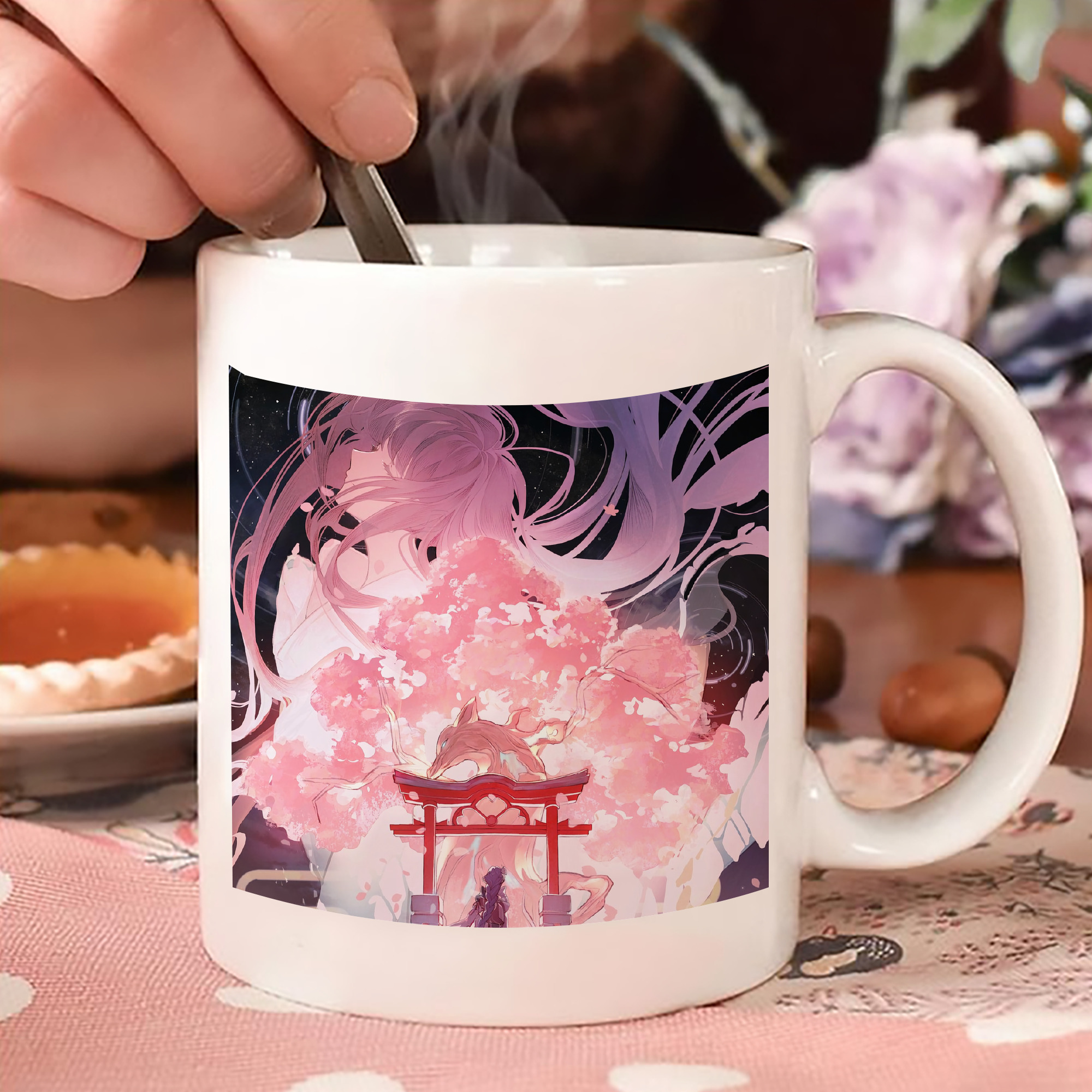 げんし神 genshin カラーマグカップ