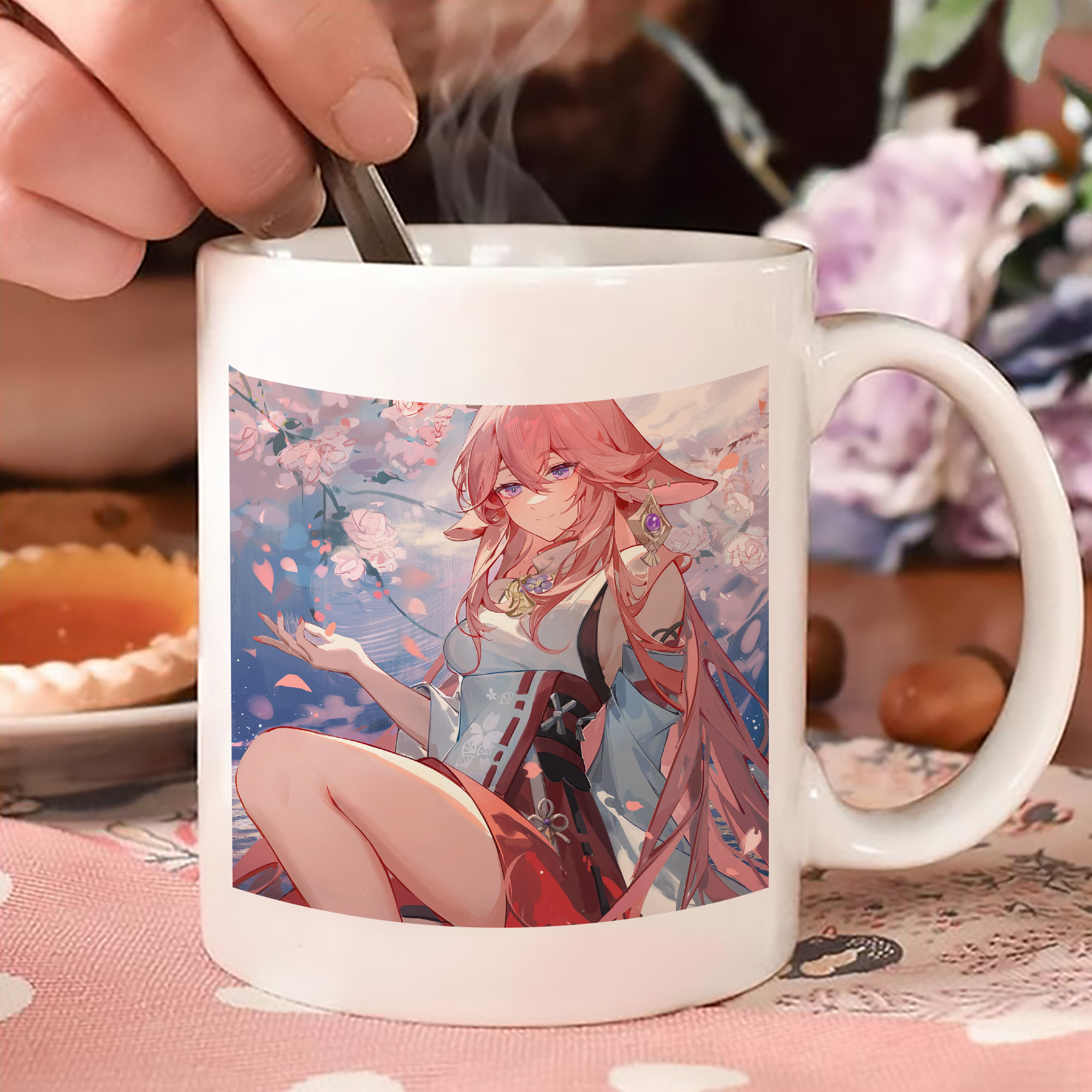 げんし神 genshin カラーマグカップ