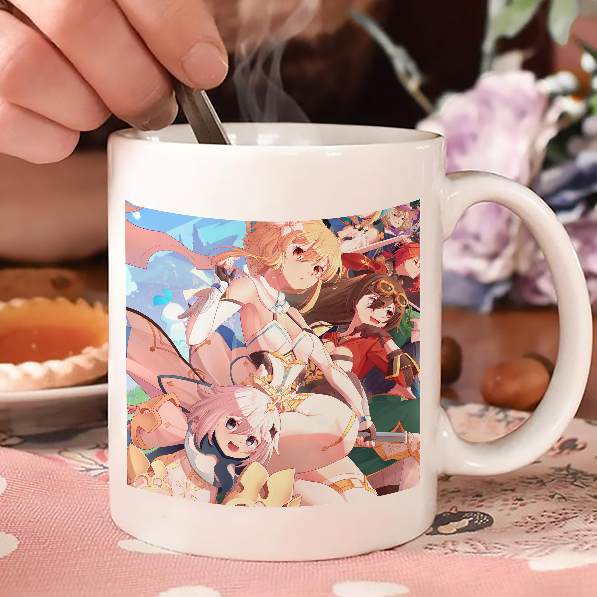 げんし神 genshin カラーマグカップ