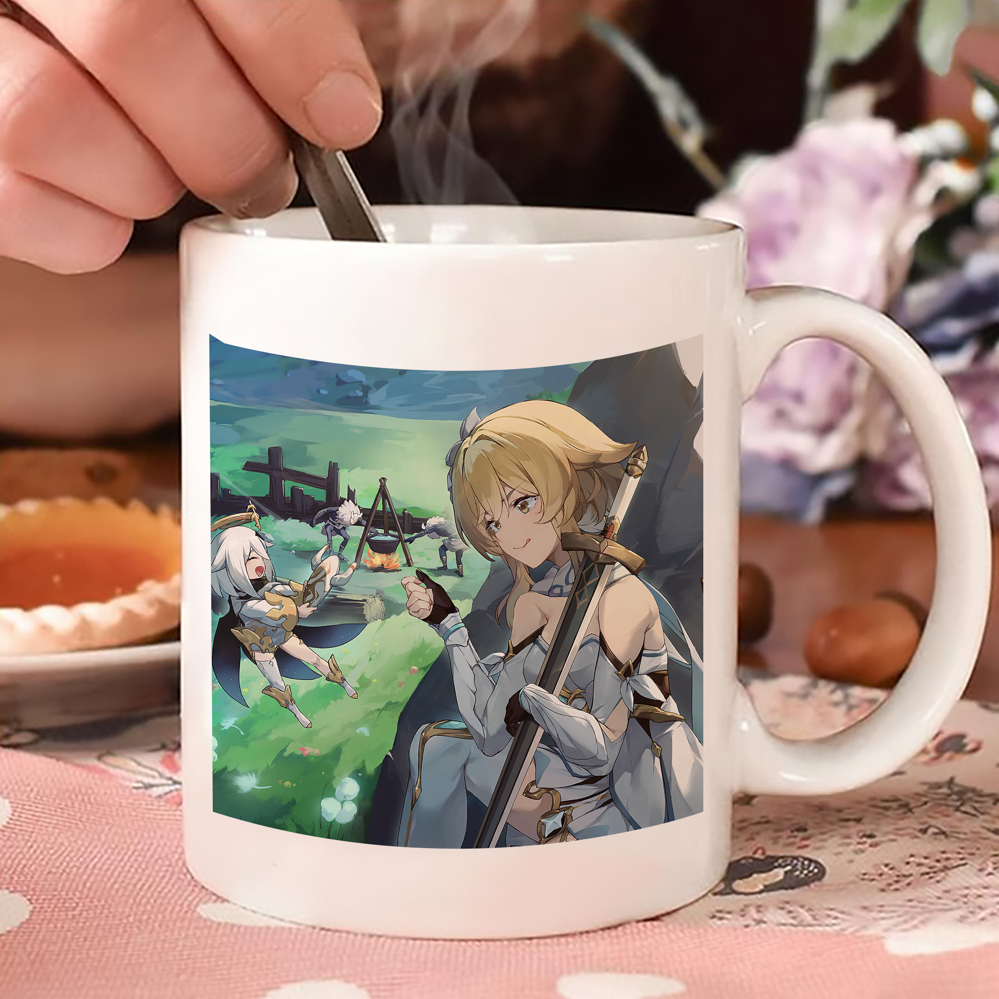 げんし神 genshin カラーマグカップ