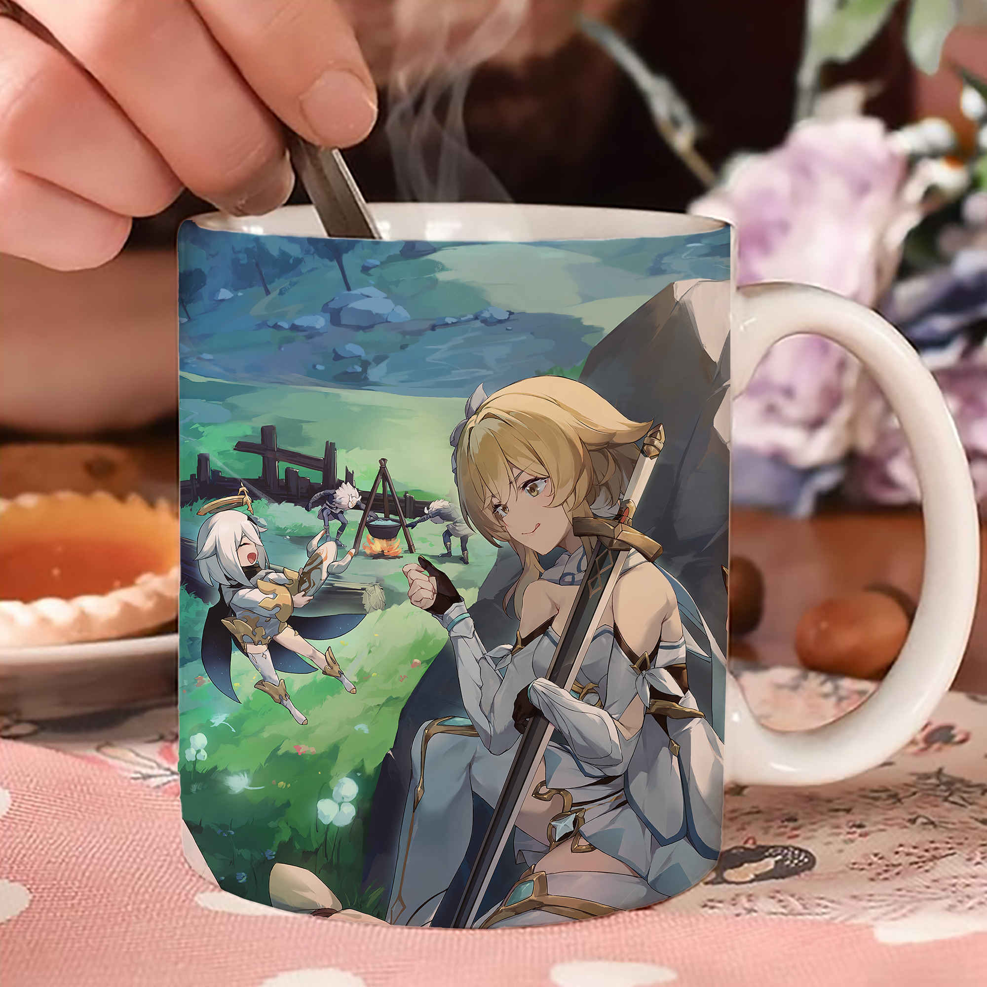 げんし神 genshin 温度変色マグカップ