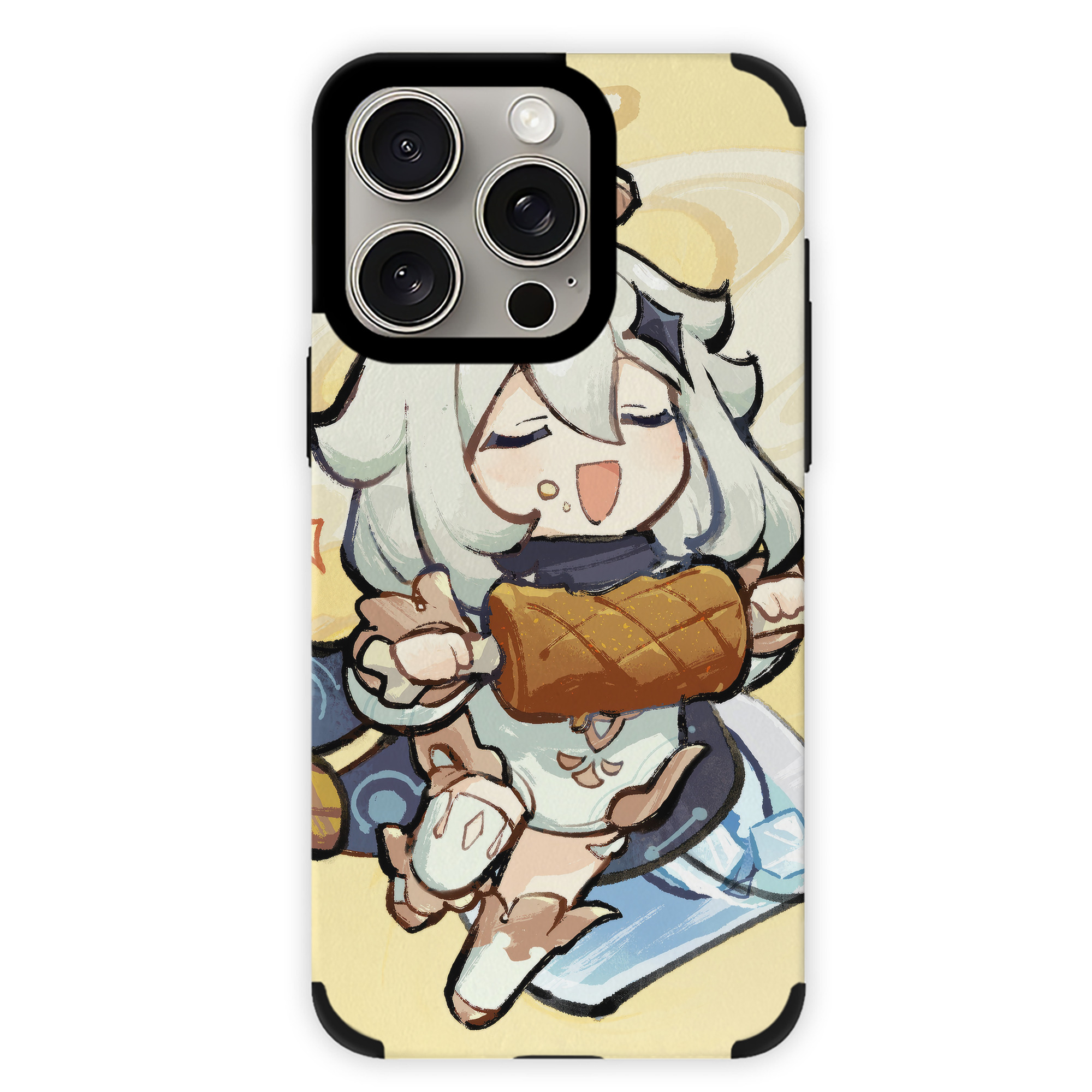 げんし神 genshin 【iPhone15ProMax対応】 PUレザー スマホケース 耐衝撃＆黄変防止