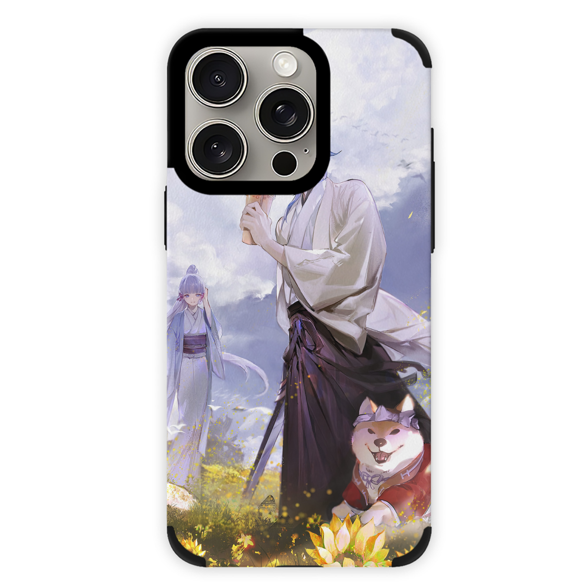 げんし神 genshin 【iPhone15ProMax対応】 PUレザー スマホケース 耐衝撃＆黄変防止