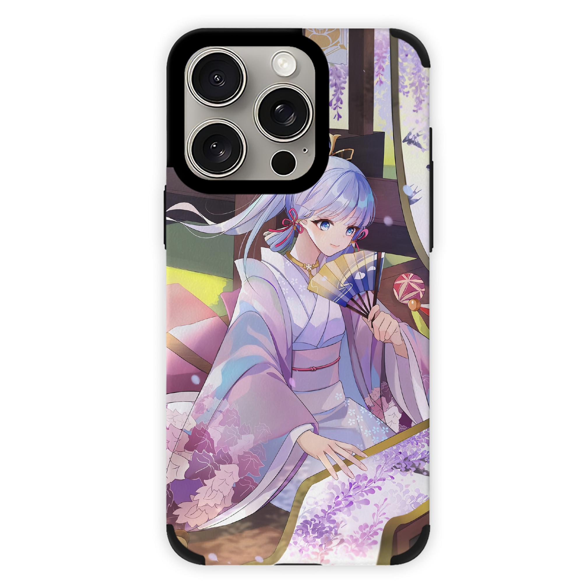 げんし神 genshin 【iPhone15ProMax対応】 PUレザー スマホケース 耐衝撃＆黄変防止