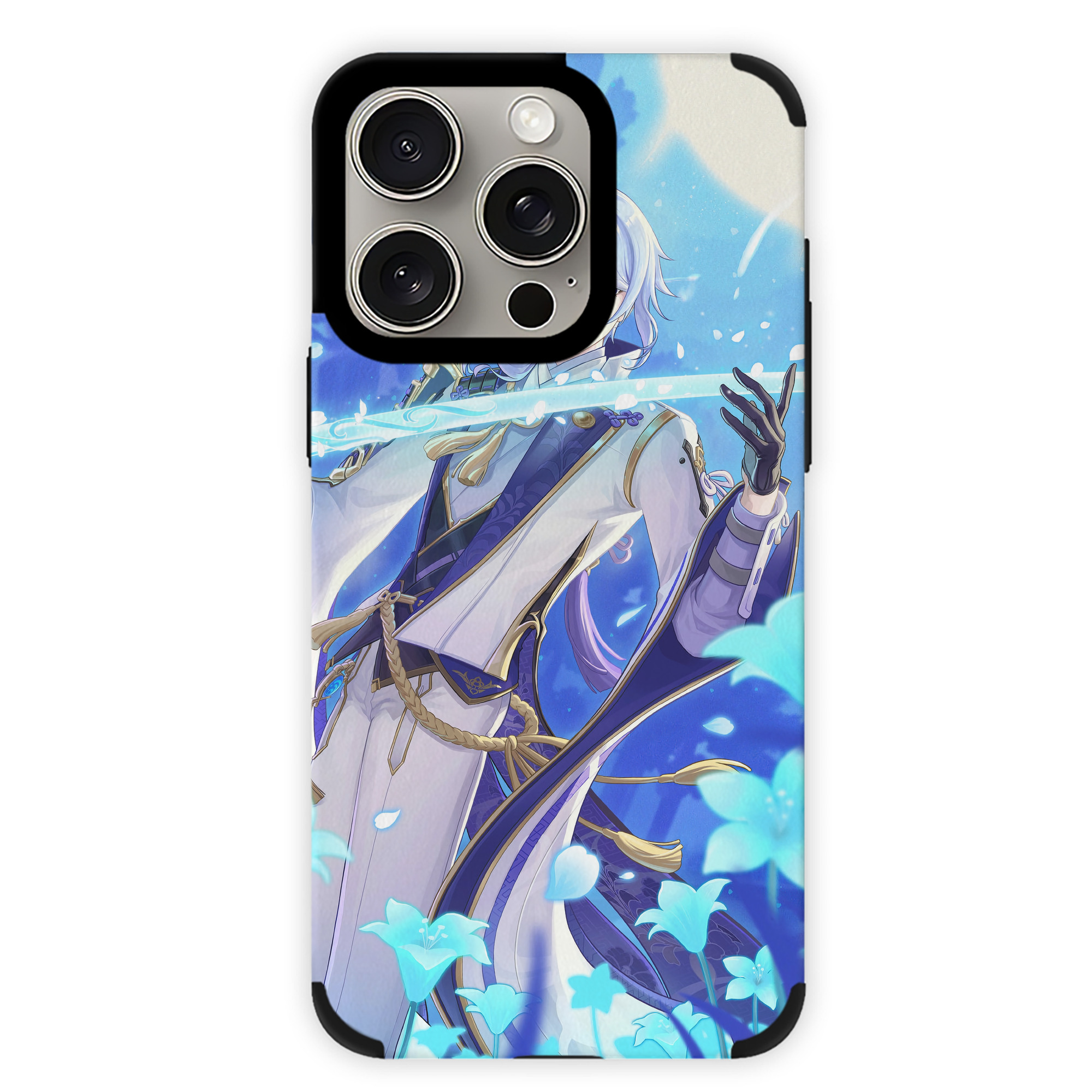 げんし神 genshin 【iPhone15ProMax対応】 PUレザー スマホケース 耐衝撃＆黄変防止