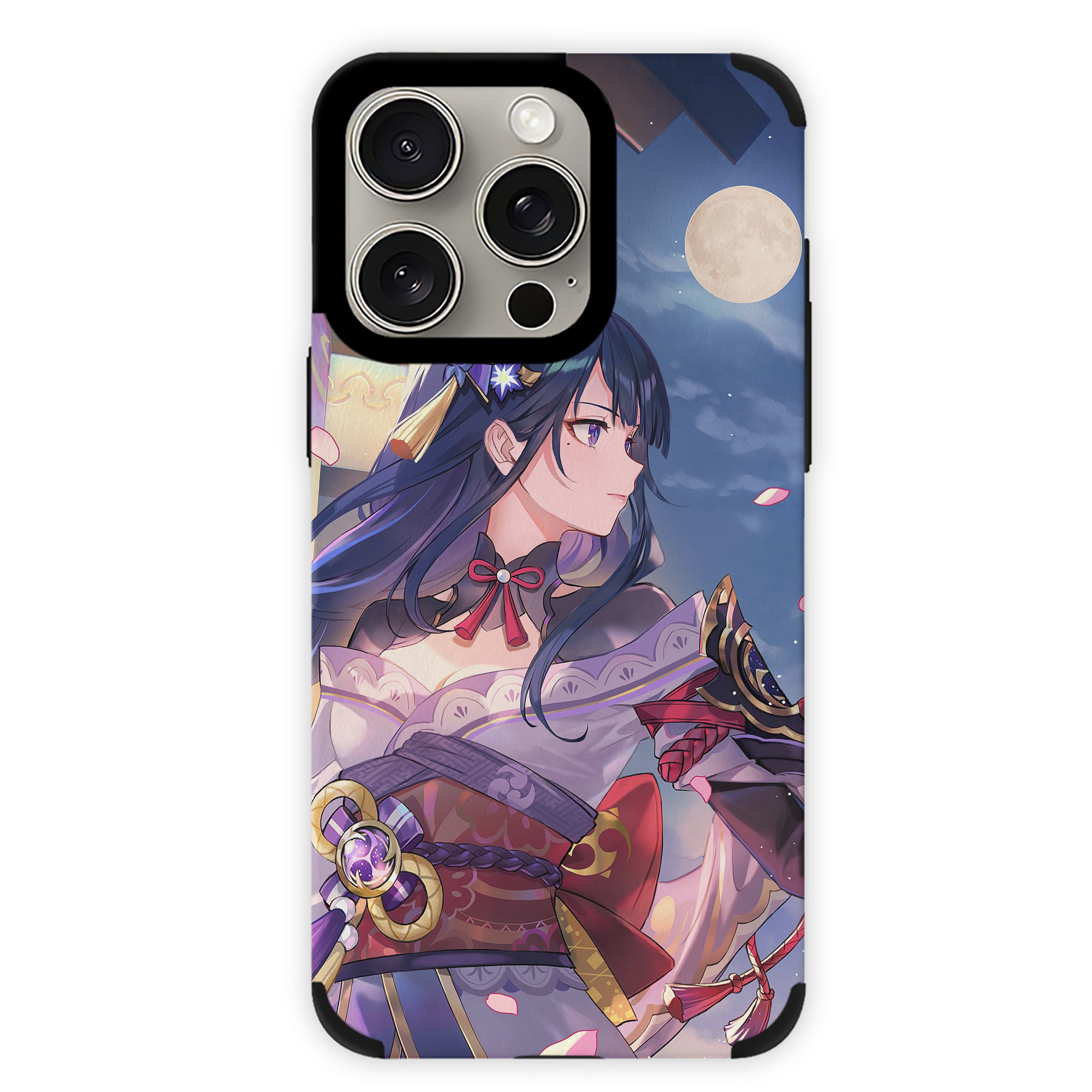 げんし神 genshin 【iPhone15ProMax対応】 PUレザー スマホケース 耐衝撃＆黄変防止