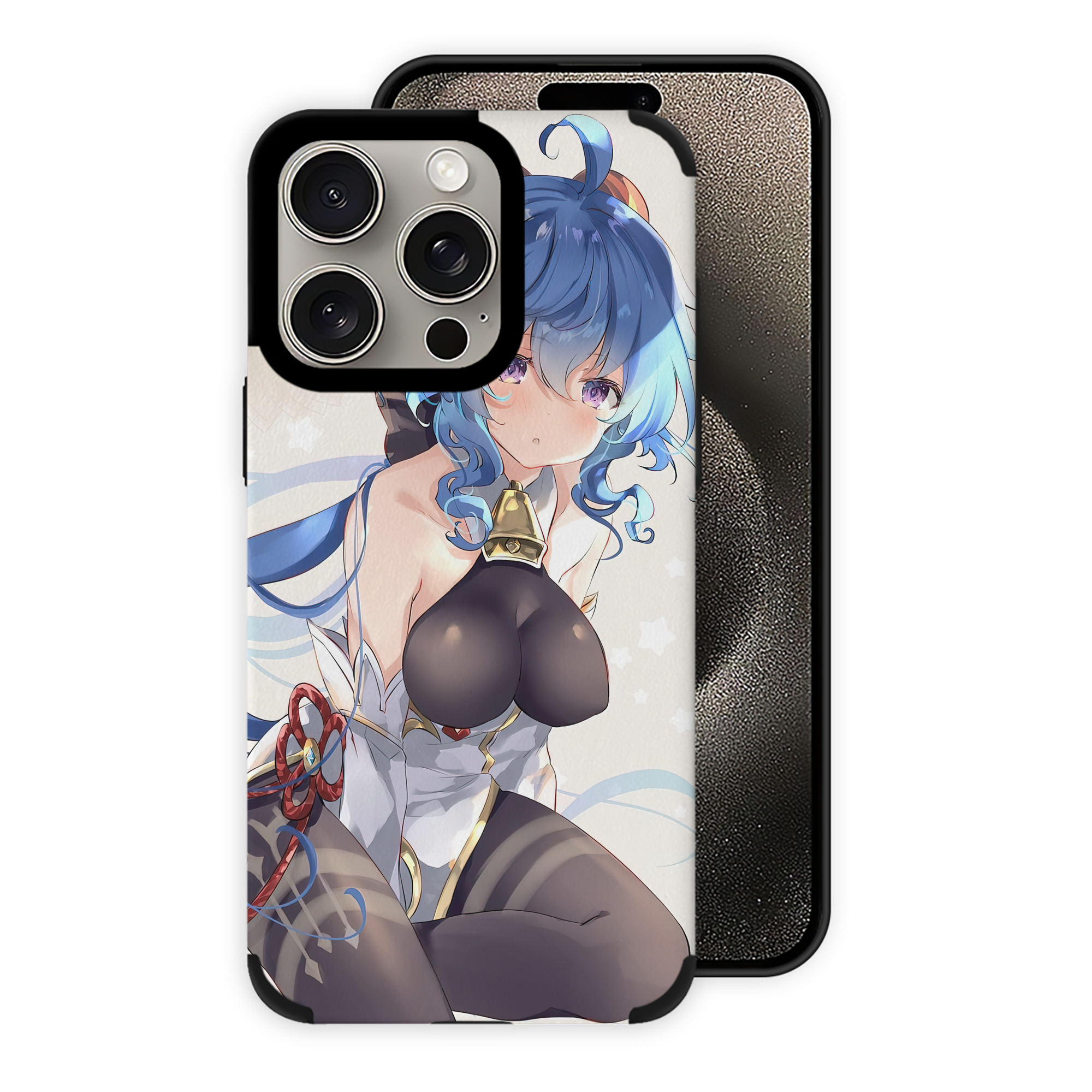 げんし神 genshin 【iPhone15ProMax対応】 PUレザー スマホケース 耐衝撃＆黄変防止