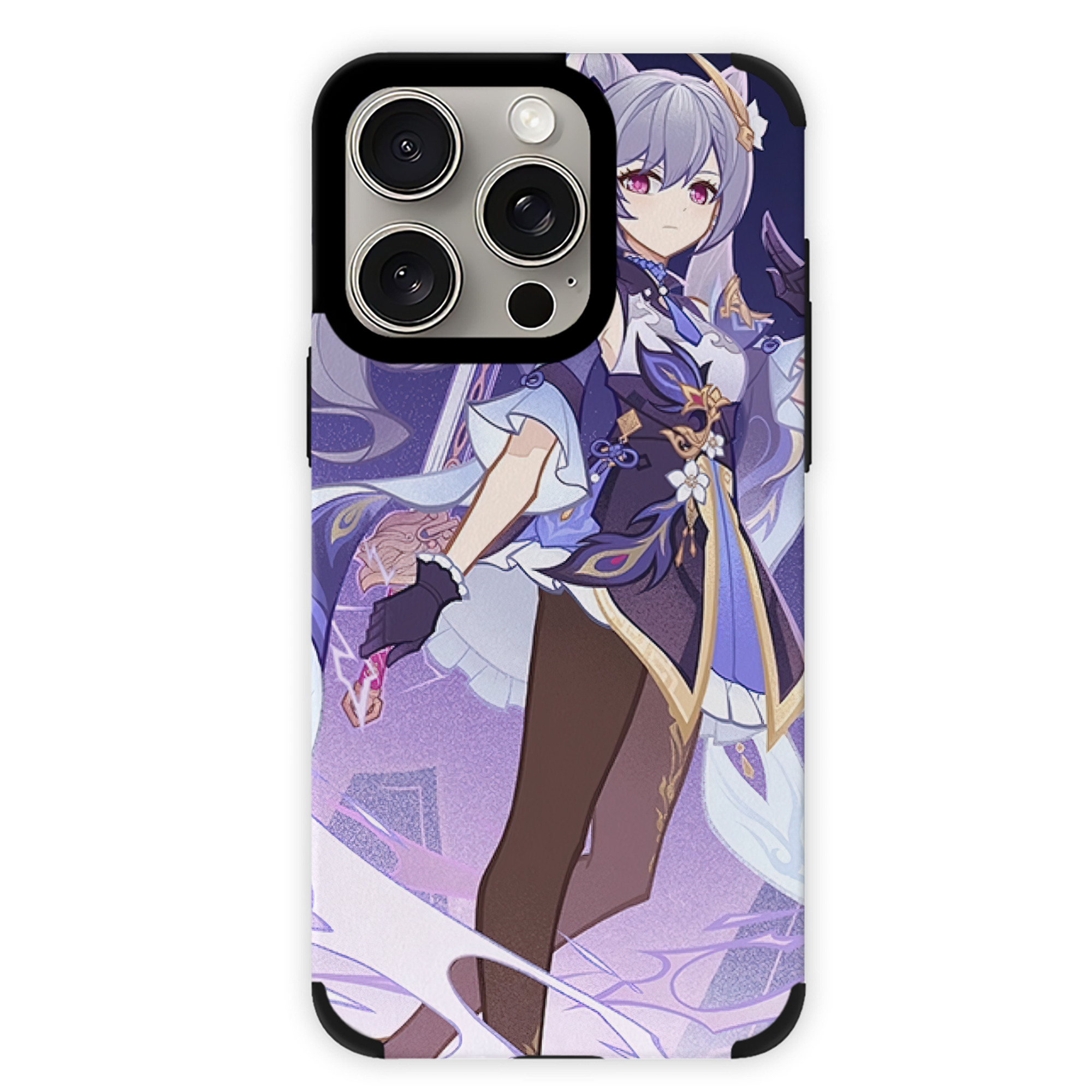 げんし神 genshin 【iPhone15ProMax対応】 PUレザー スマホケース 耐衝撃＆黄変防止