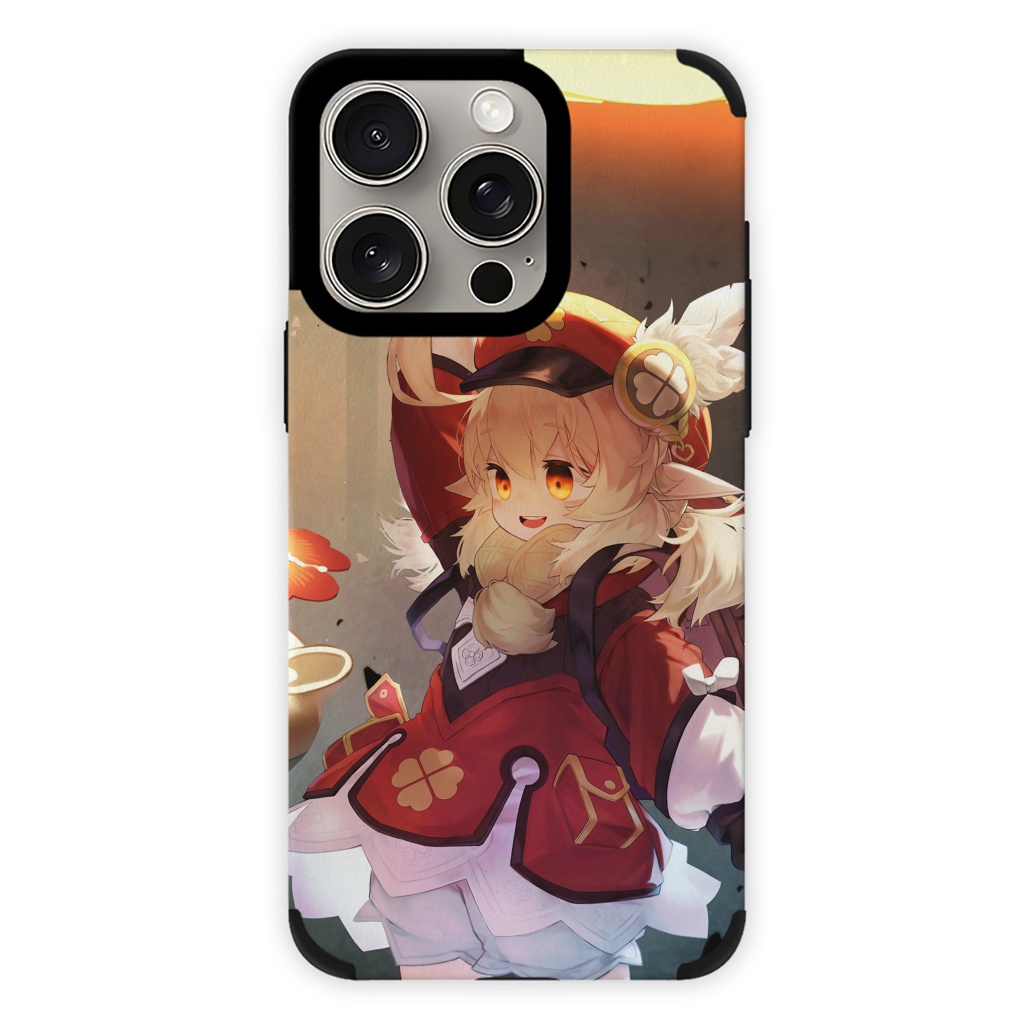 げんし神 genshin 【iPhone15ProMax対応】 PUレザー スマホケース 耐衝撃＆黄変防止