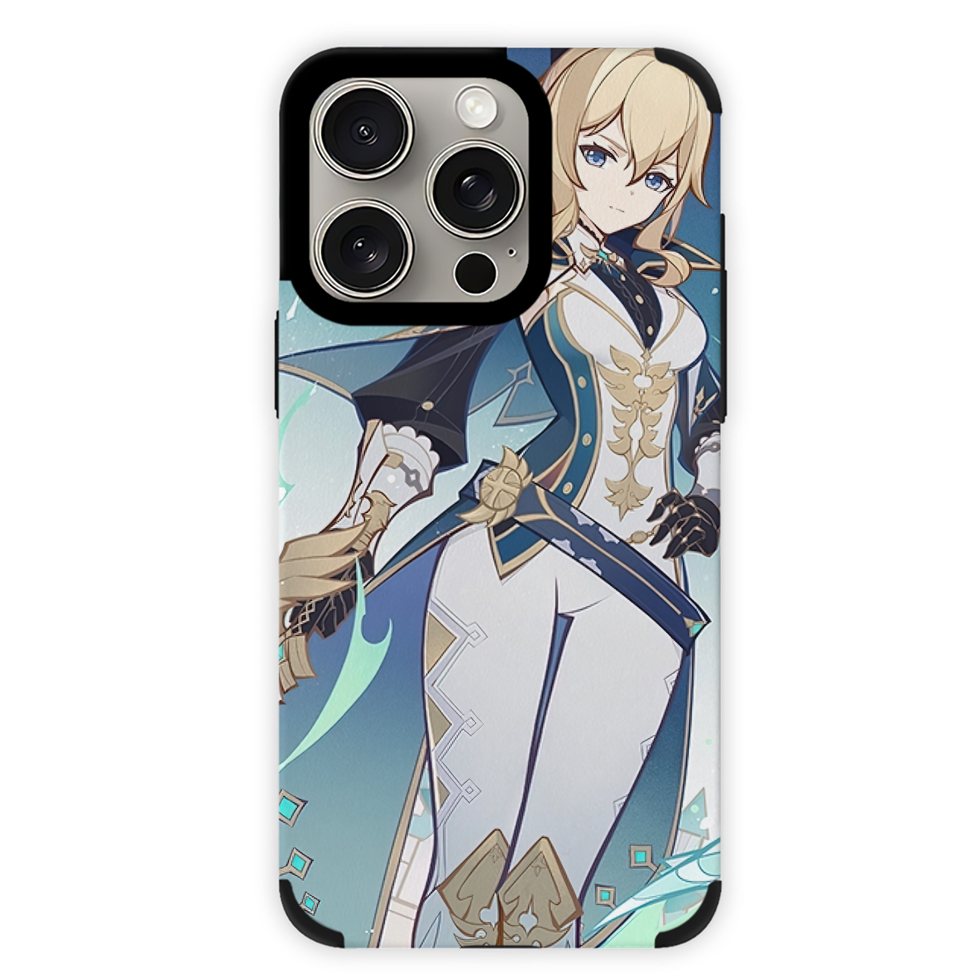 げんし神 genshin 【iPhone15ProMax対応】 PUレザー スマホケース 耐衝撃＆黄変防止