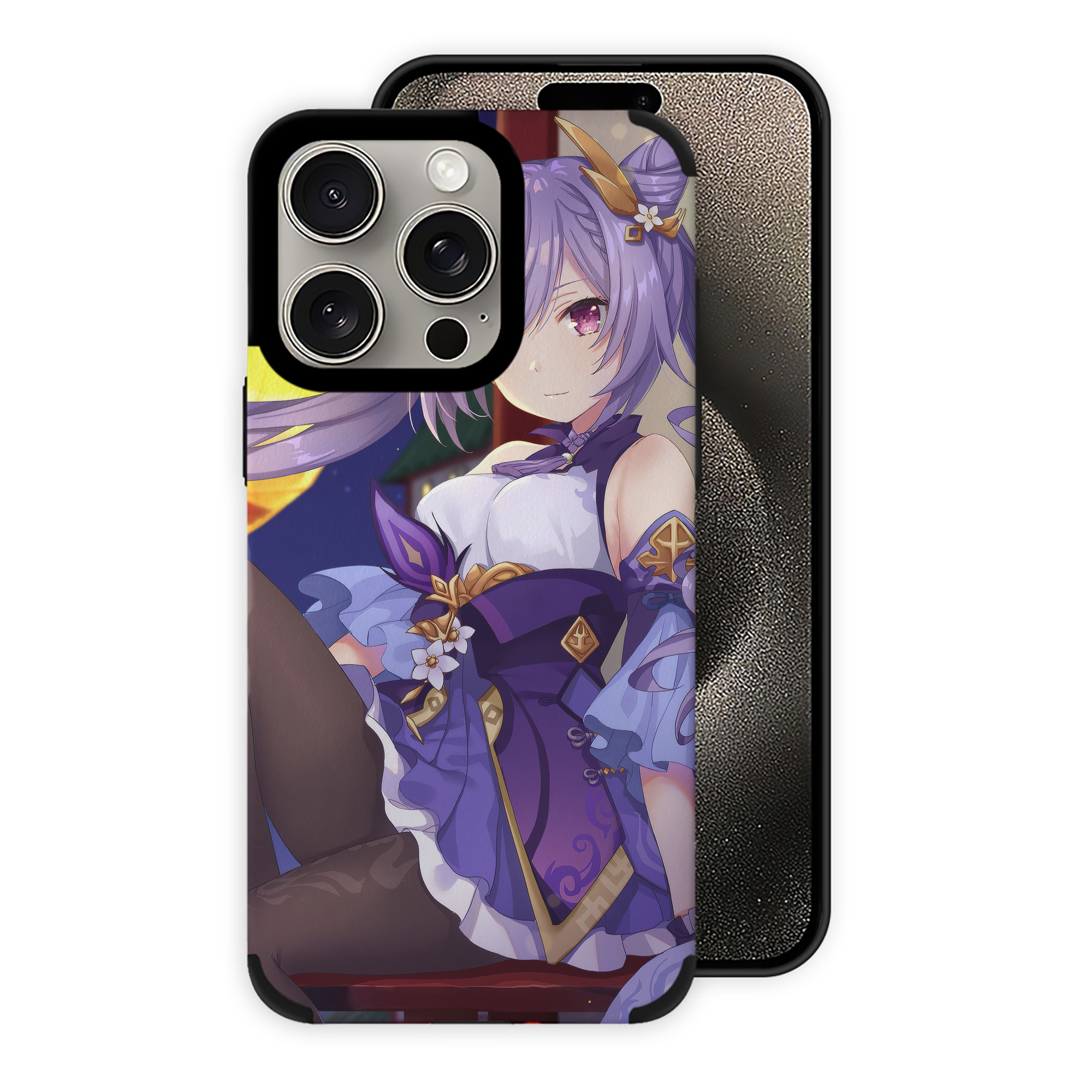 げんし神 genshin 【iPhone15ProMax対応】 PUレザー スマホケース 耐衝撃＆黄変防止