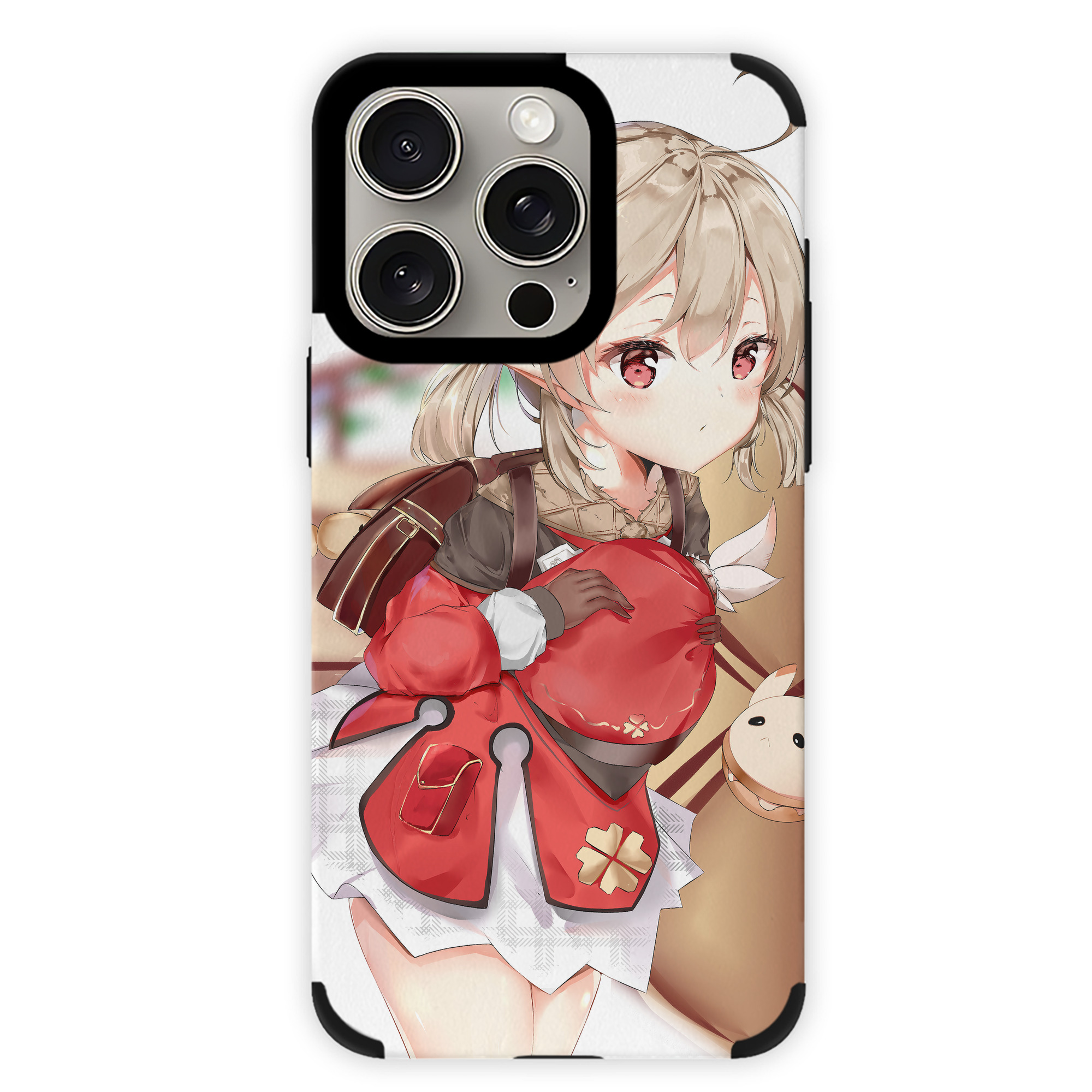 げんし神 genshin 【iPhone15ProMax対応】 PUレザー スマホケース 耐衝撃＆黄変防止