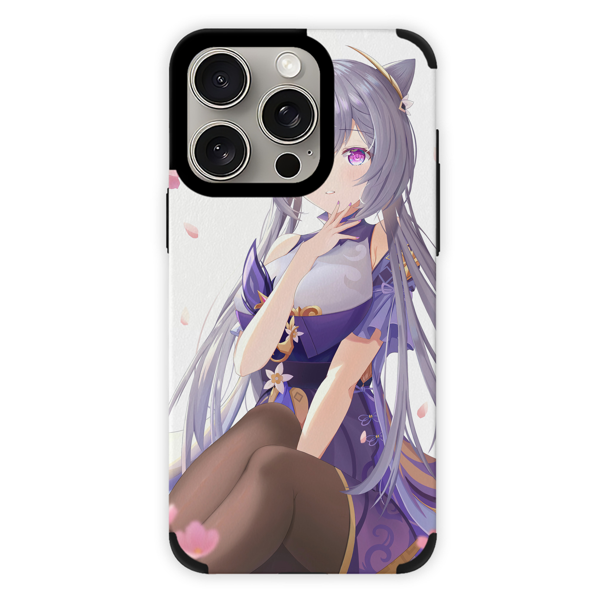 げんし神 genshin 【iPhone15ProMax対応】 PUレザー スマホケース 耐衝撃＆黄変防止