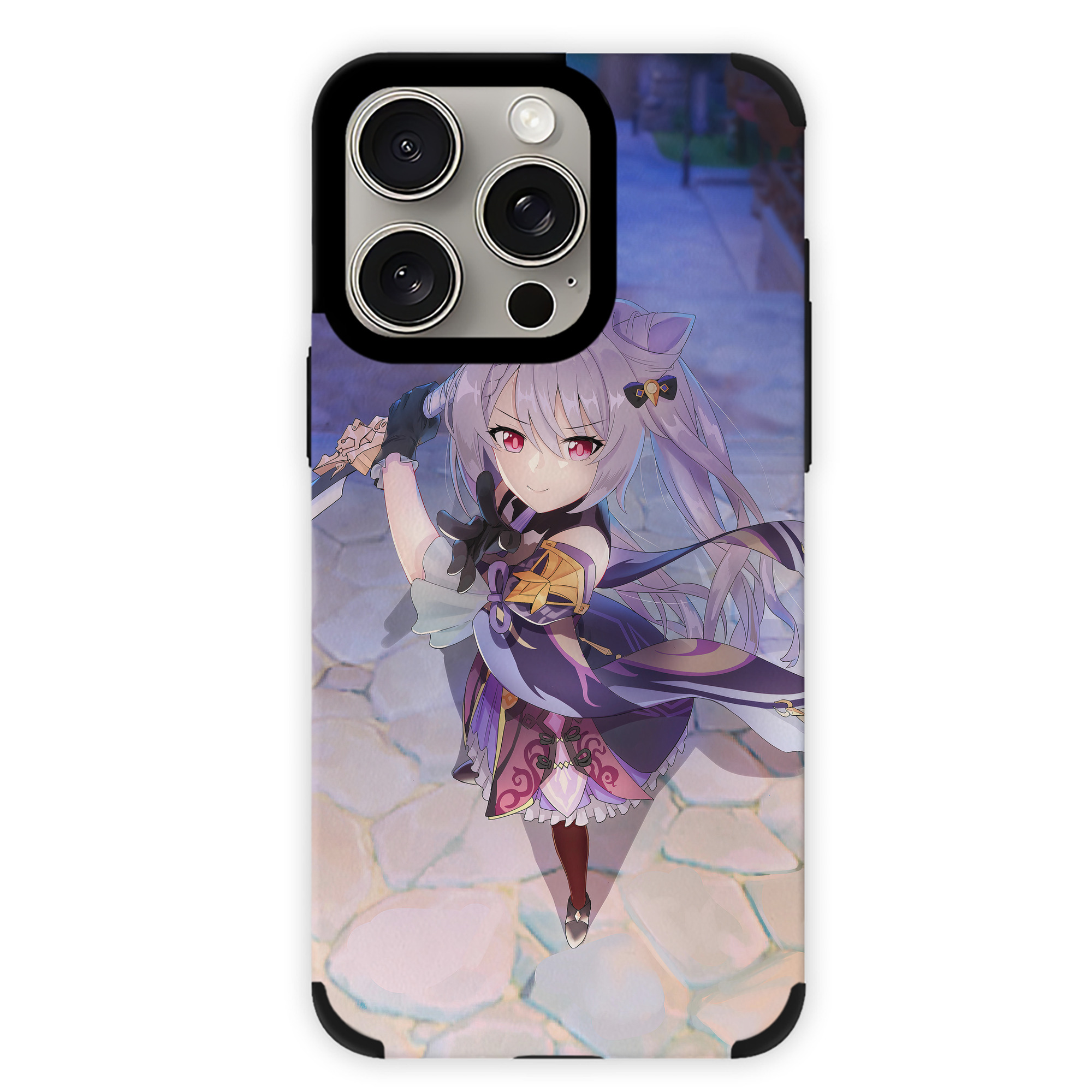 げんし神 genshin 【iPhone15ProMax対応】 PUレザー スマホケース 耐衝撃＆黄変防止