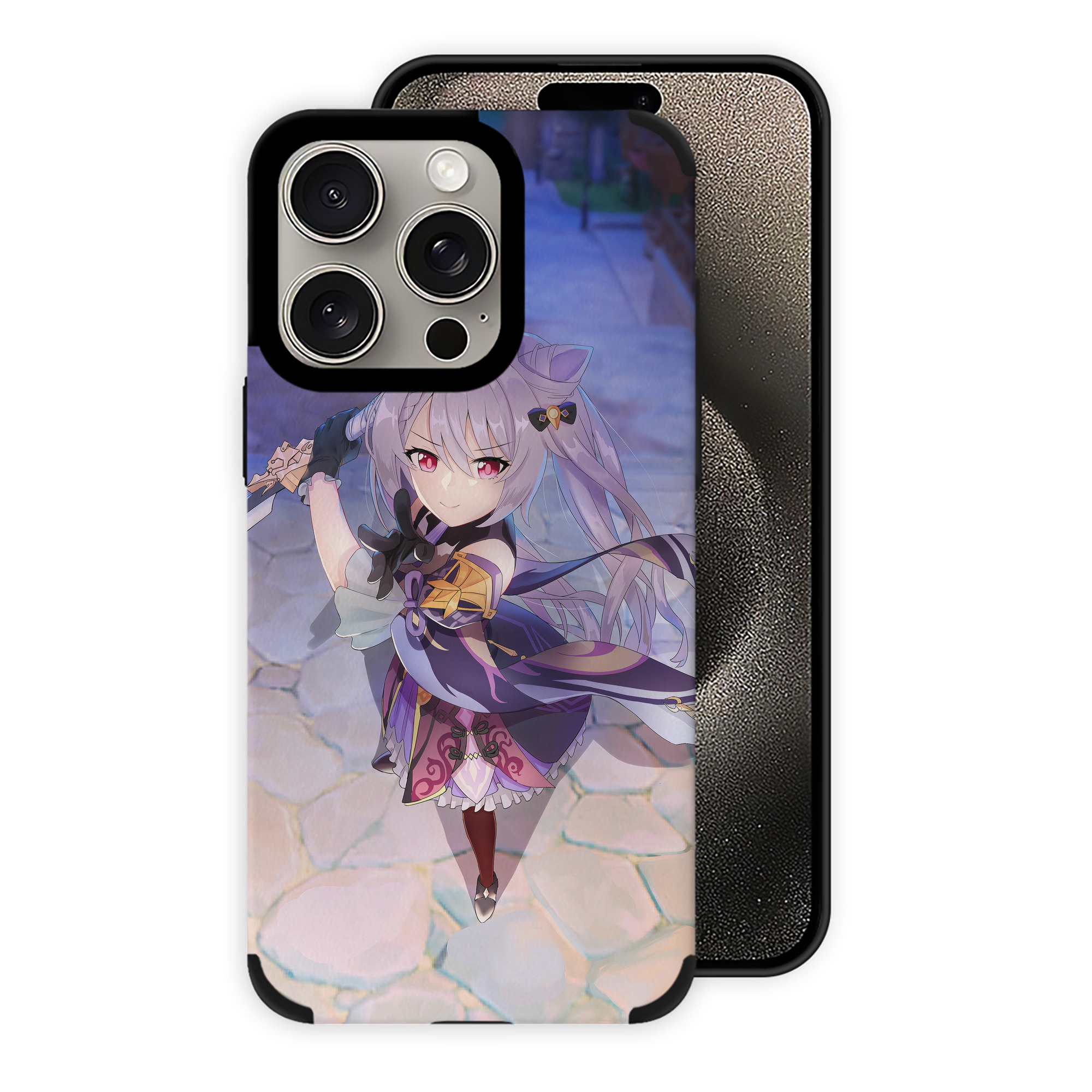 げんし神 genshin 【iPhone15ProMax対応】 PUレザー スマホケース 耐衝撃＆黄変防止